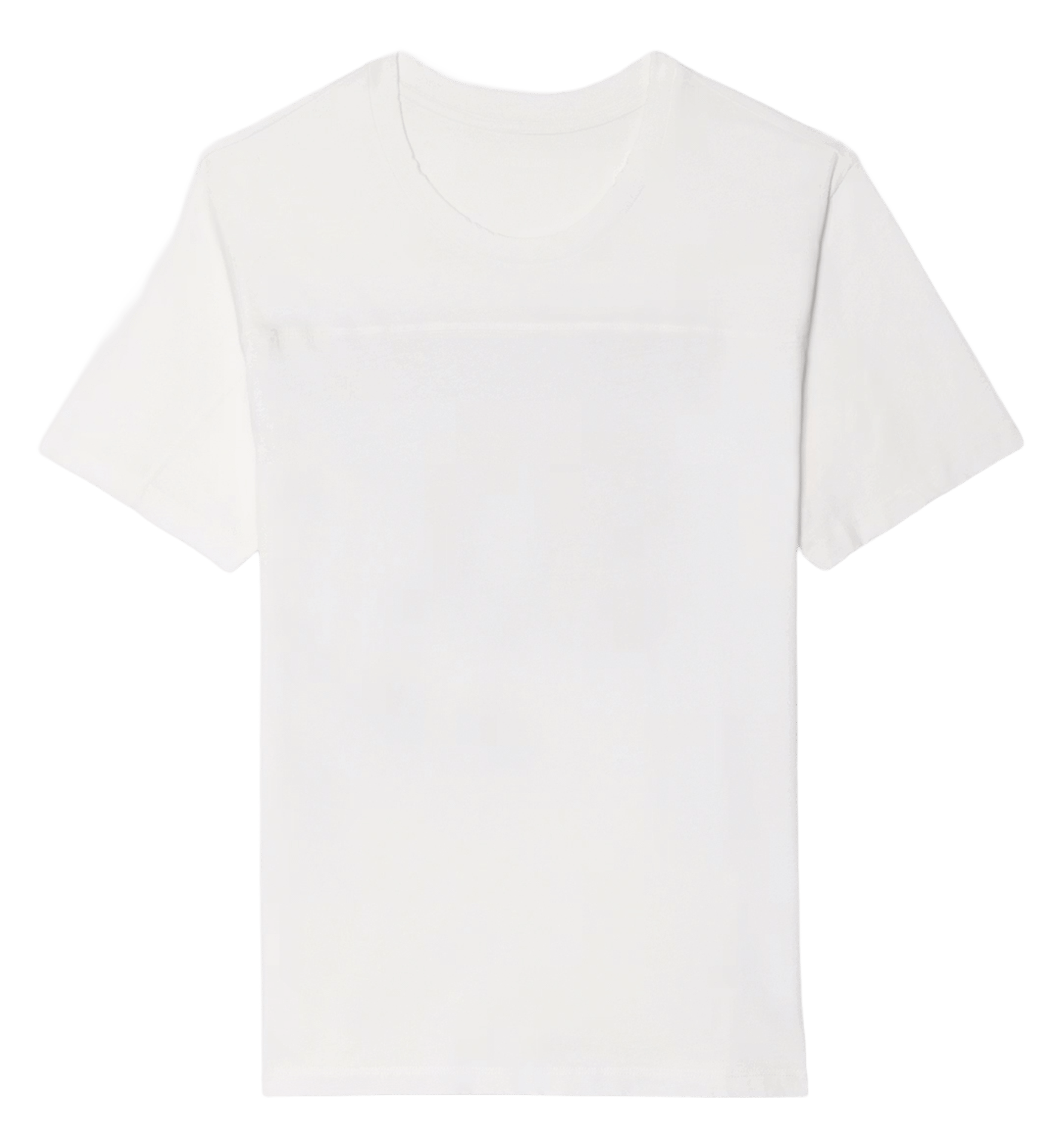 Tee-shirt droit col rond en coton sérigraphié tommy ZADIG&VOLTAIRE Blanc
