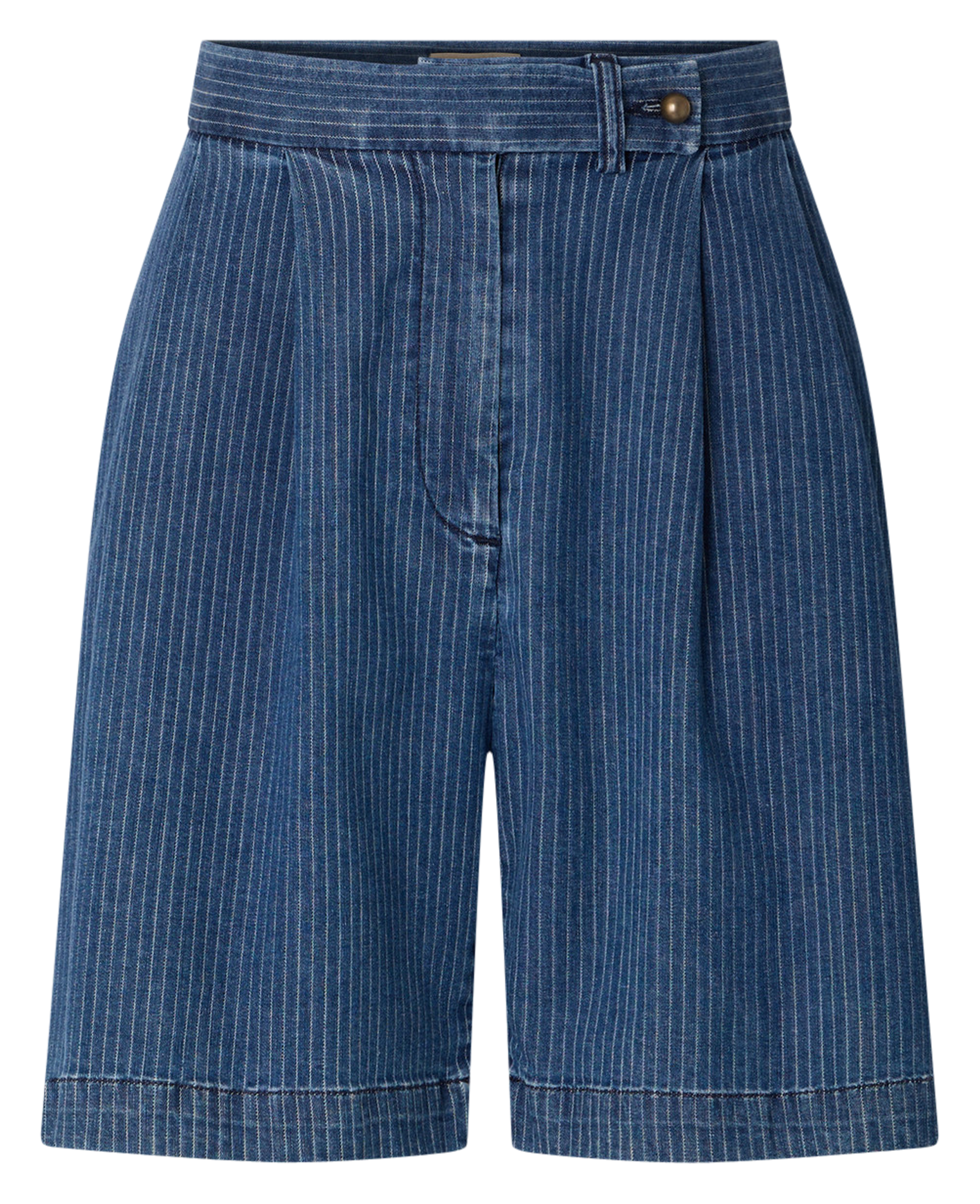 Bermuda large en coton mélangé santa port SESSUN Bleu