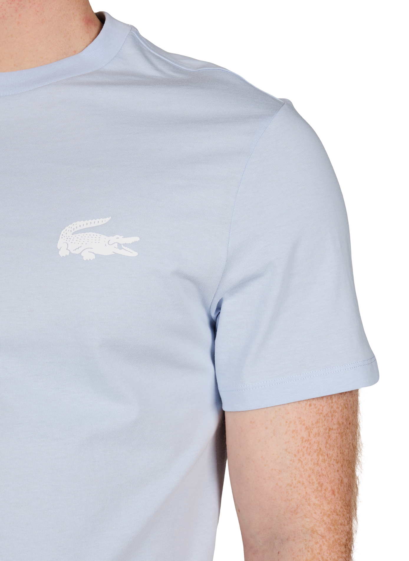 Classic Cotton T-Shirt LACOSTE Blue