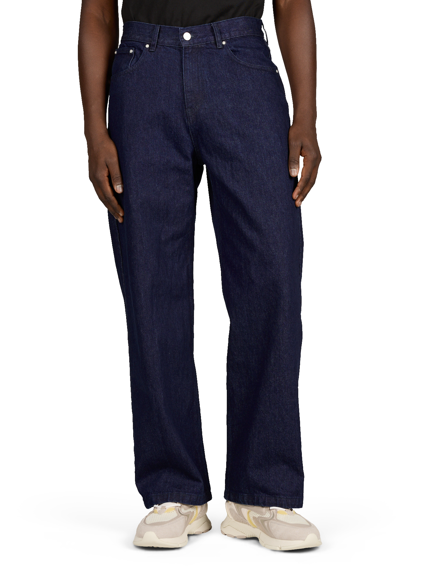 Jean large taille haute en coton ARTE ANTWERP Bleu