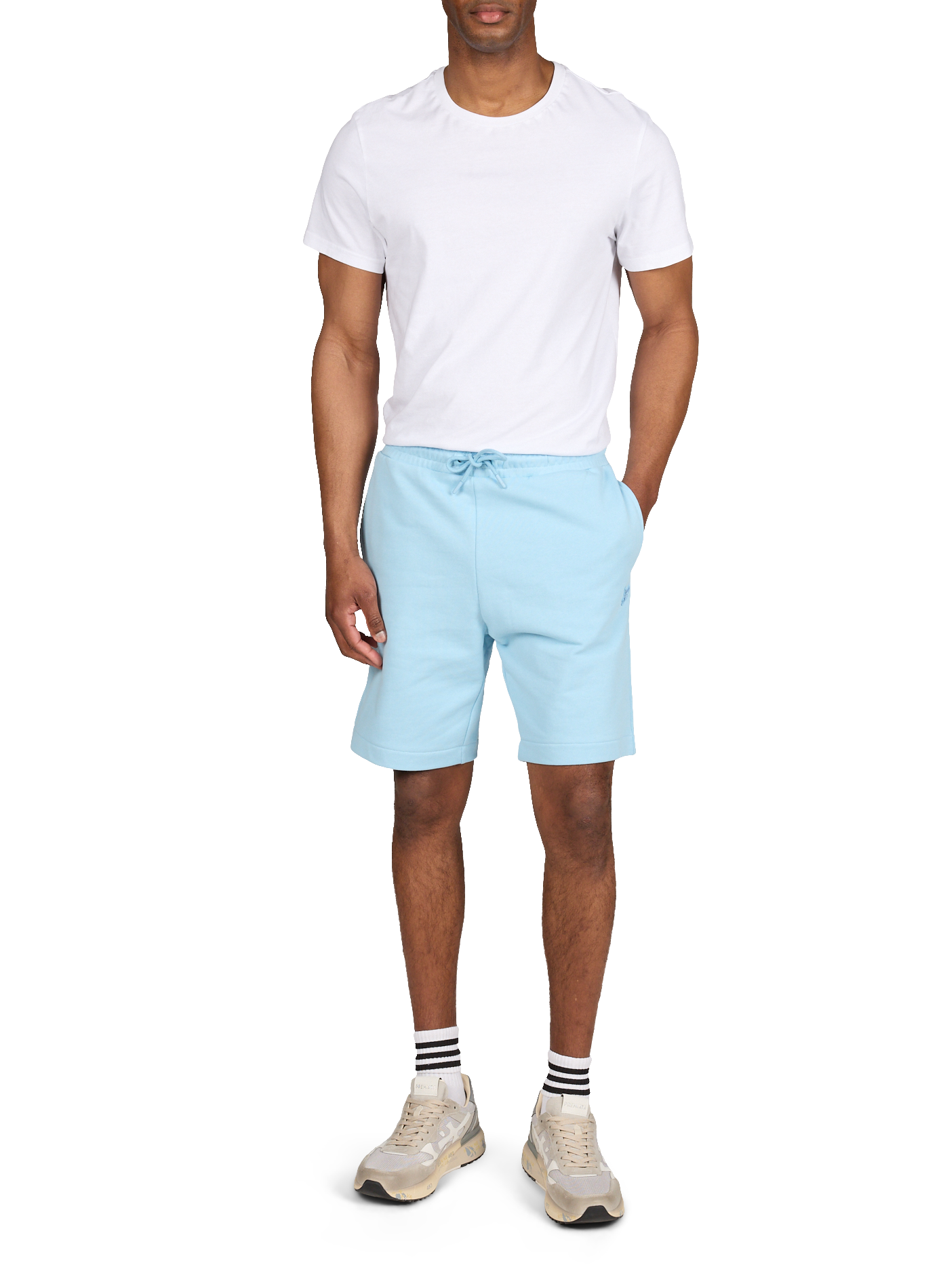 Short en coton LYLE & SCOTT Bleu