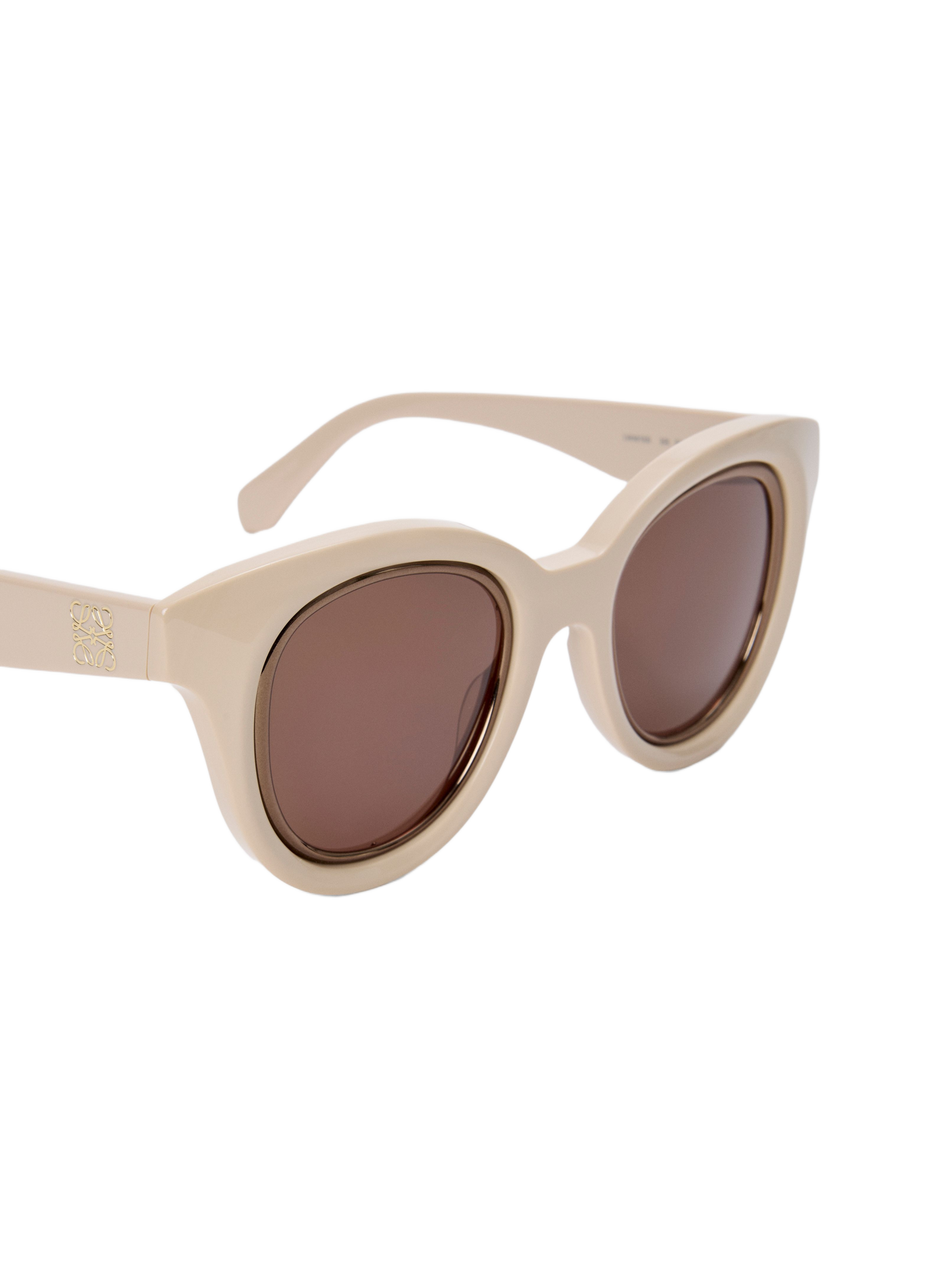 Lunettes de soleil Mini Anagram Butterfly LOEWE Beige