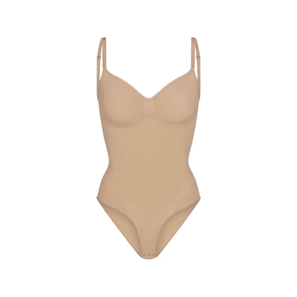 Body sculptant uni à bretelles réglables Body sculptant uni à bretelles réglables