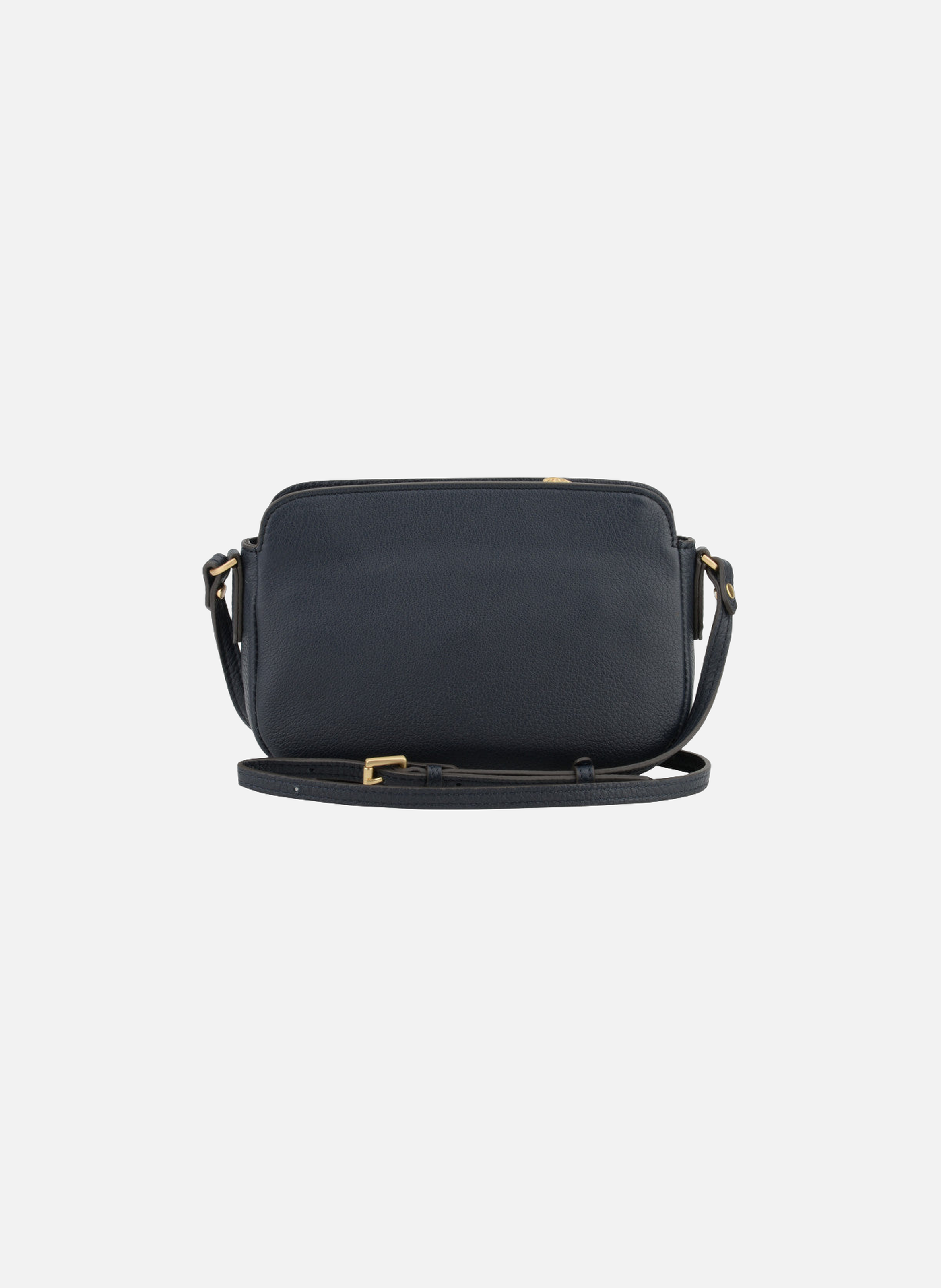 Image | sac cabas en cuir de vachette POURCHET Bleu