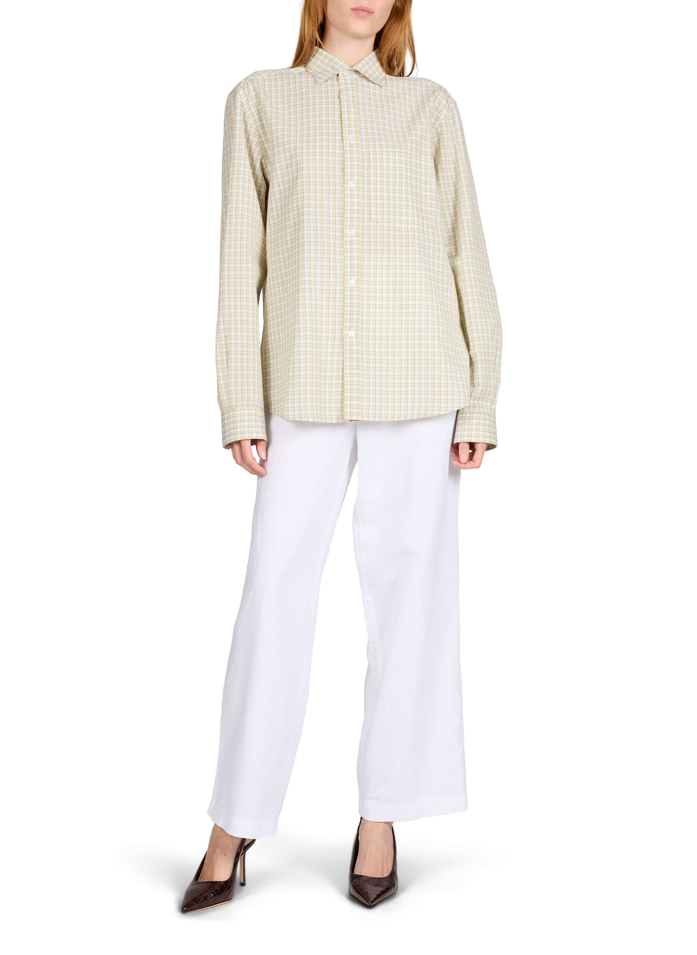 Chemise Ruben à carreaux en coton GIMAGUAS Multicolore