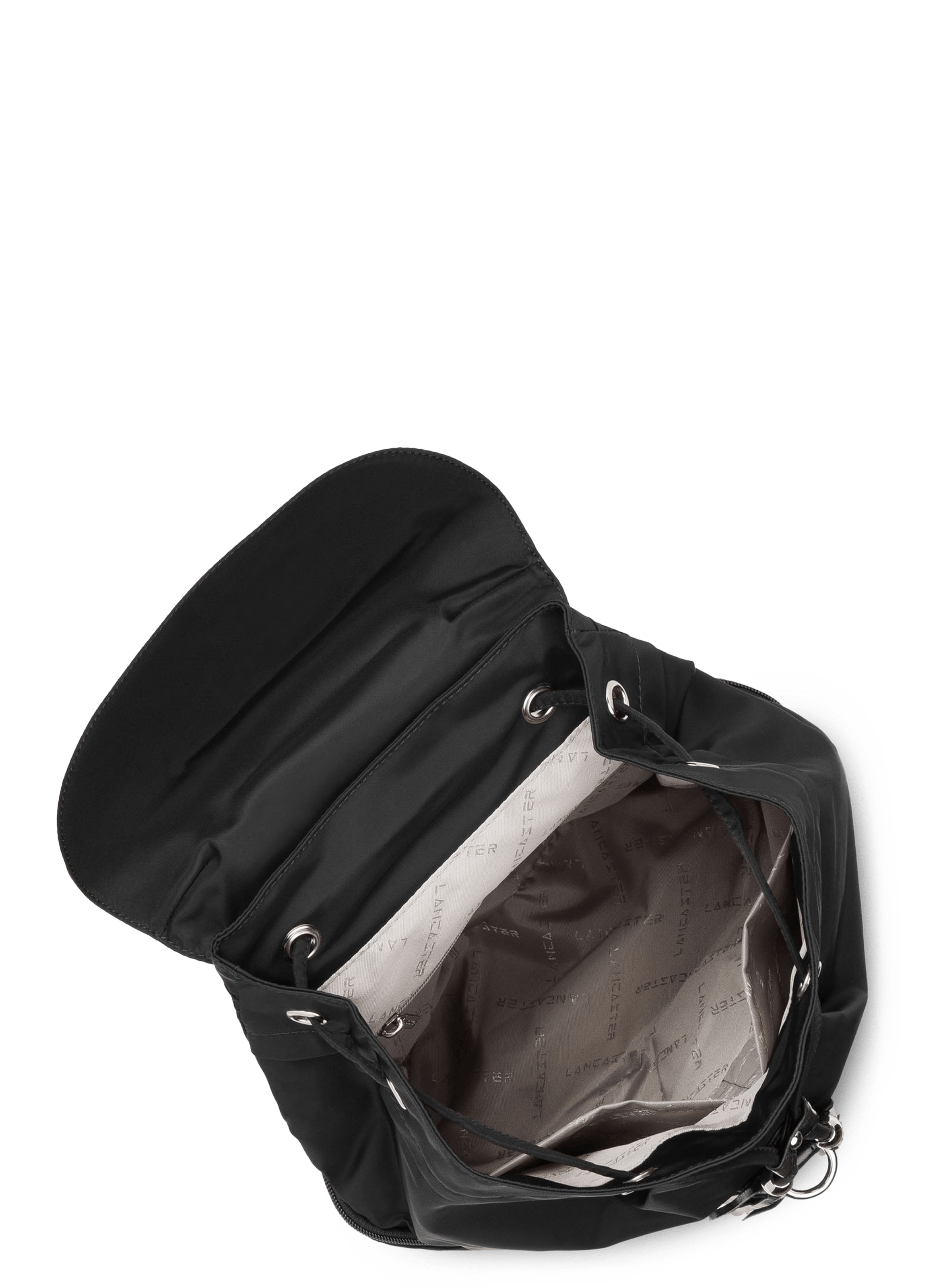 Sac à dos - basic pompon LANCASTER Noir