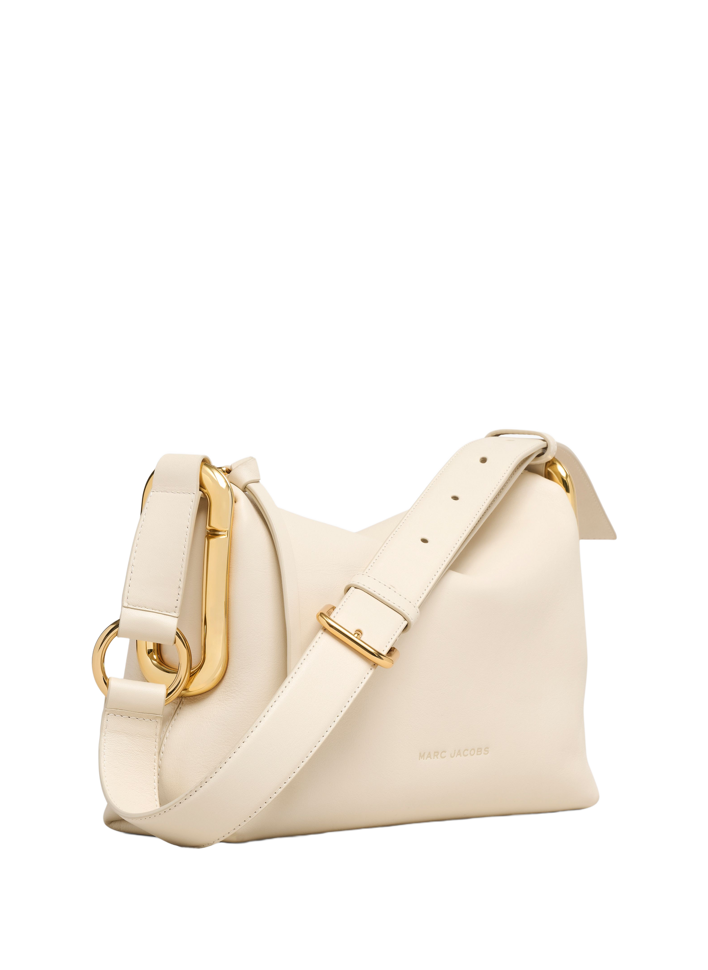 Sac épaule The Scene Medium en cuir MARC JACOBS Blanc