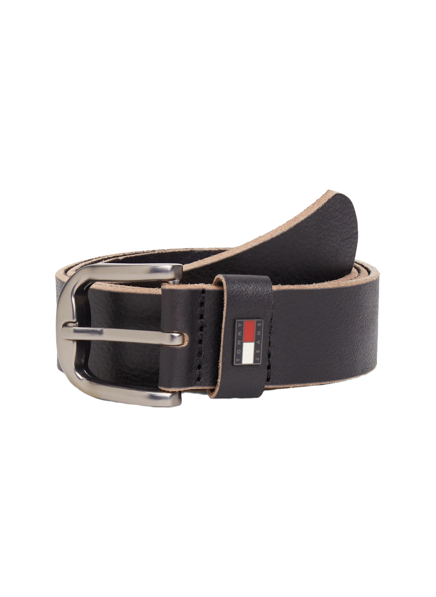 Leather belt  TOMMY HILFIGER Black