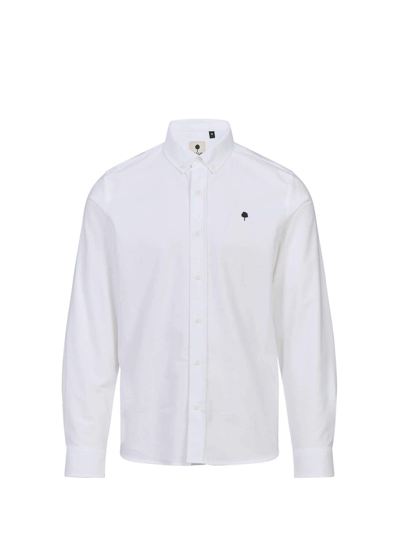 Chemise droite en coton FAGUO Blanc