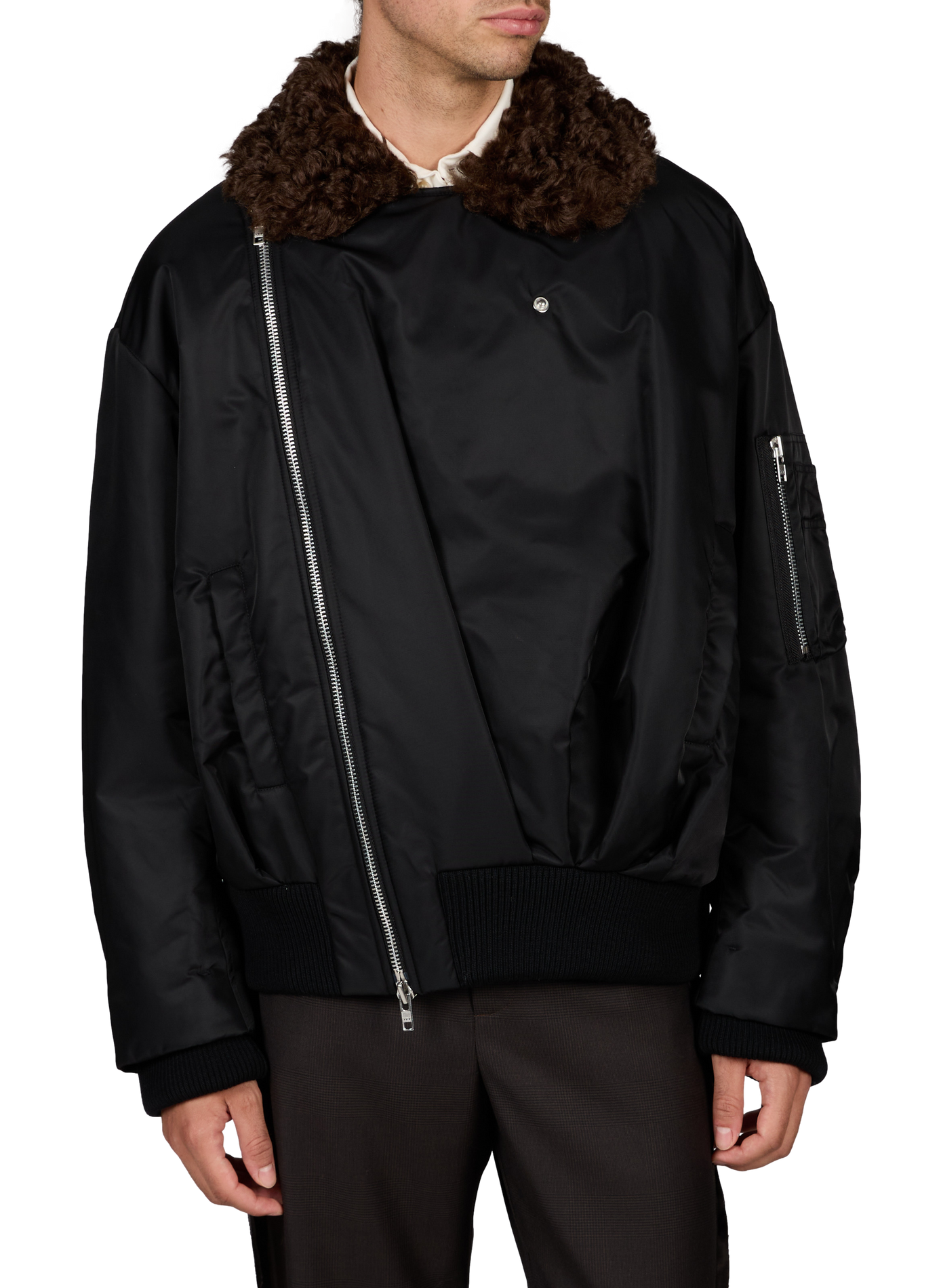 Bomber ample col classique SIMONE ROCHA Multicolore