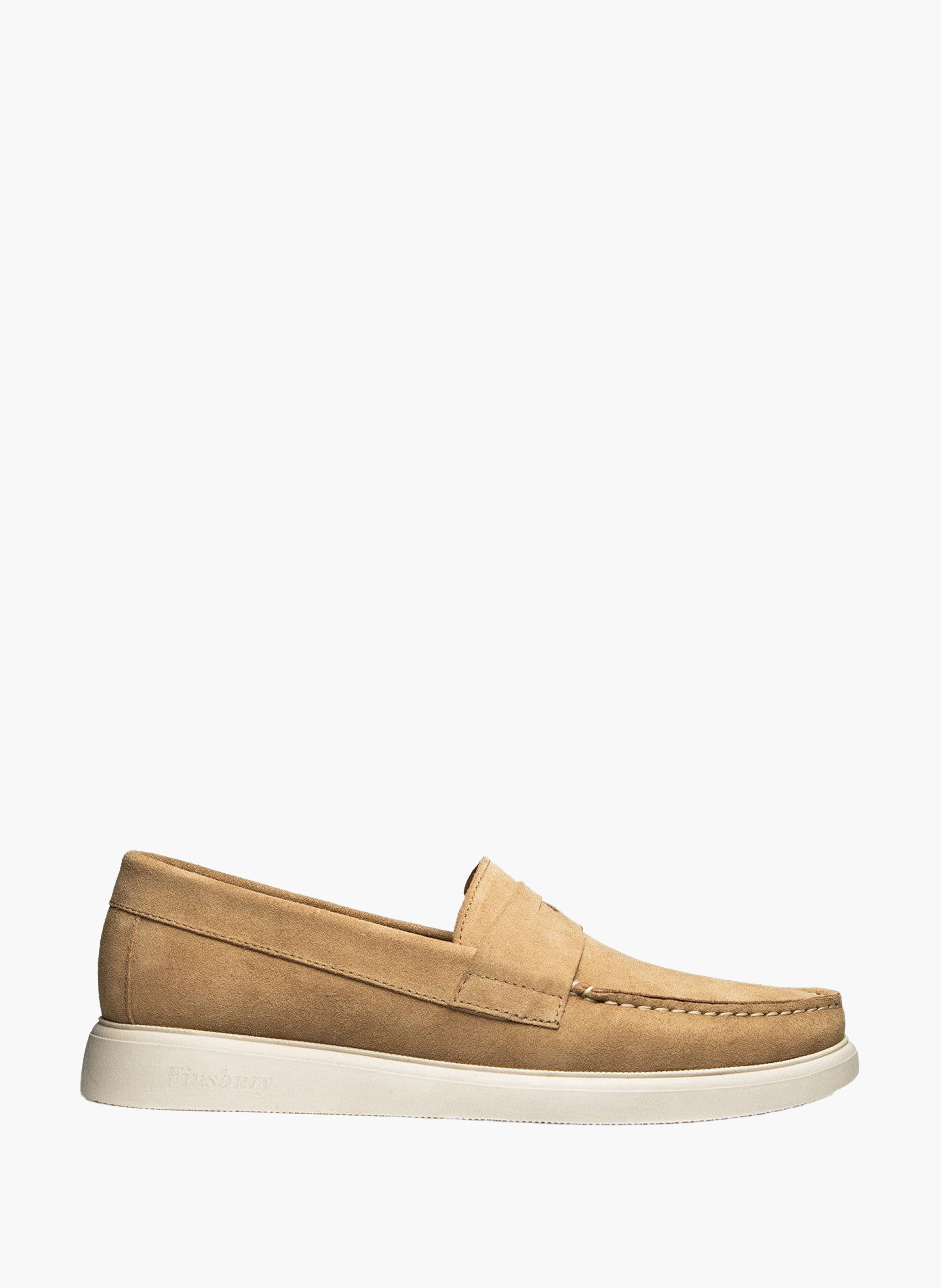 Mocassin acapulco veau velours FINSBURY Beige
