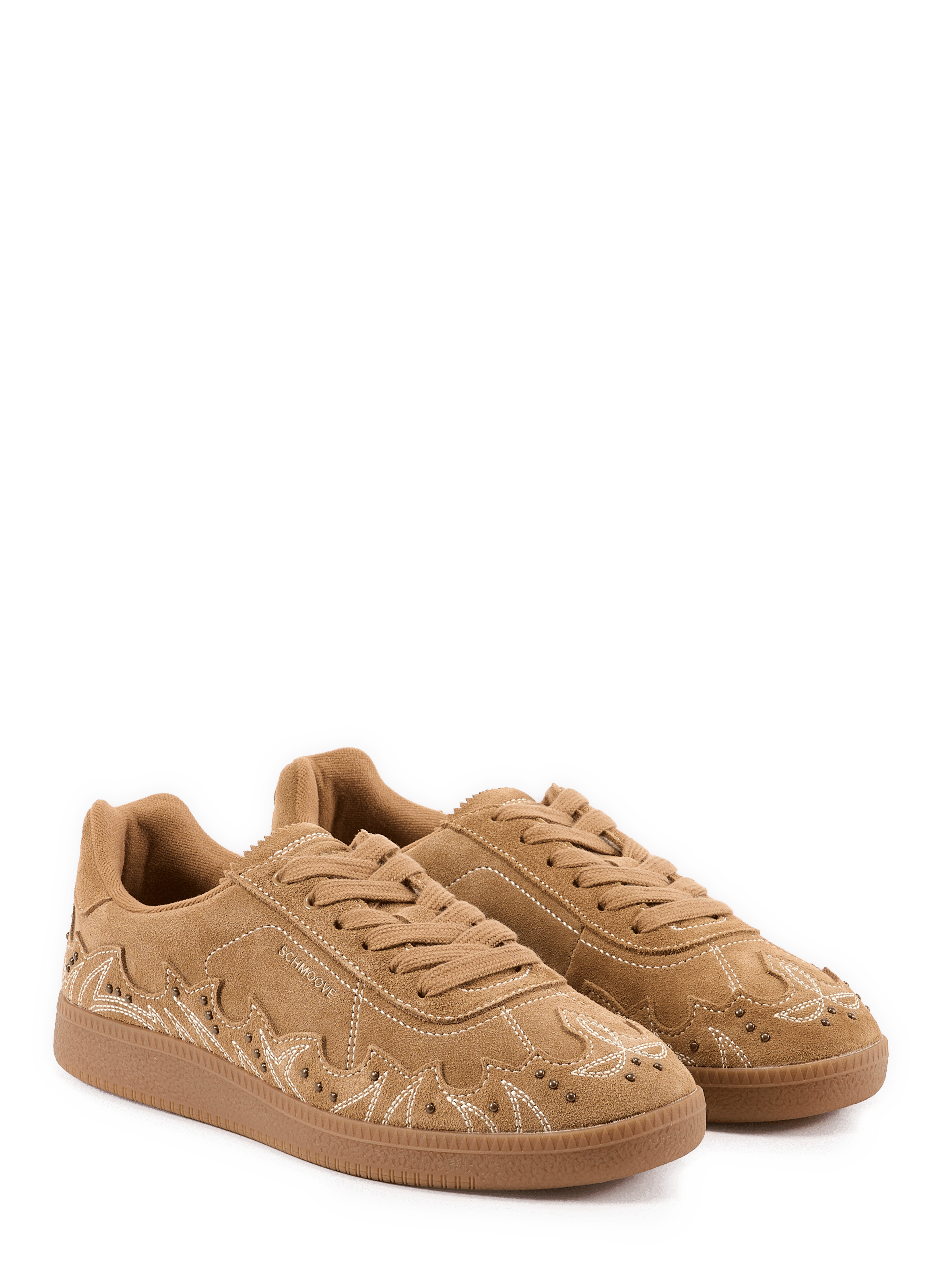 Baskets basses en cuir SCHMOOVE Braun