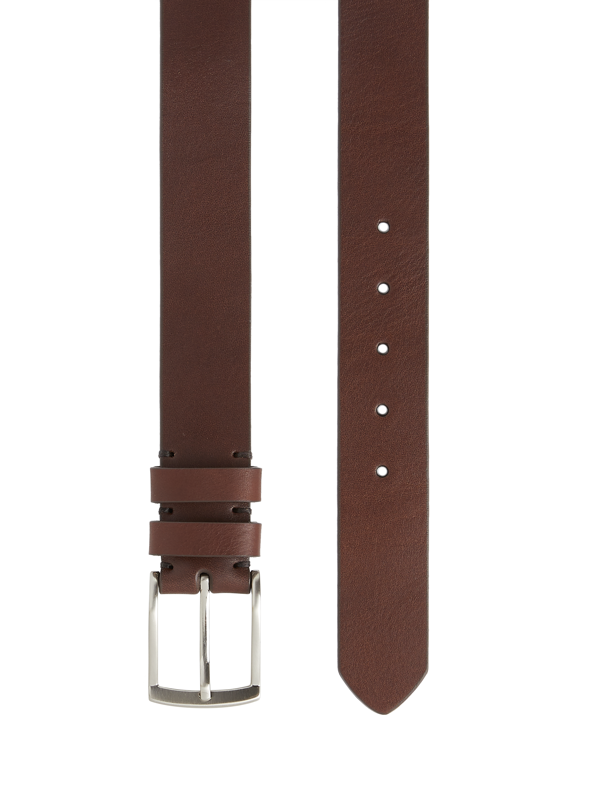 Leather belt AU PRINTEMPS PARIS Brown
