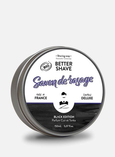 BETTER SHAVE - Black Edition shaving soap MONSIEUR BARBIER BETTER SHAVE - Black Edition shaving soap MONSIEUR BARBIER