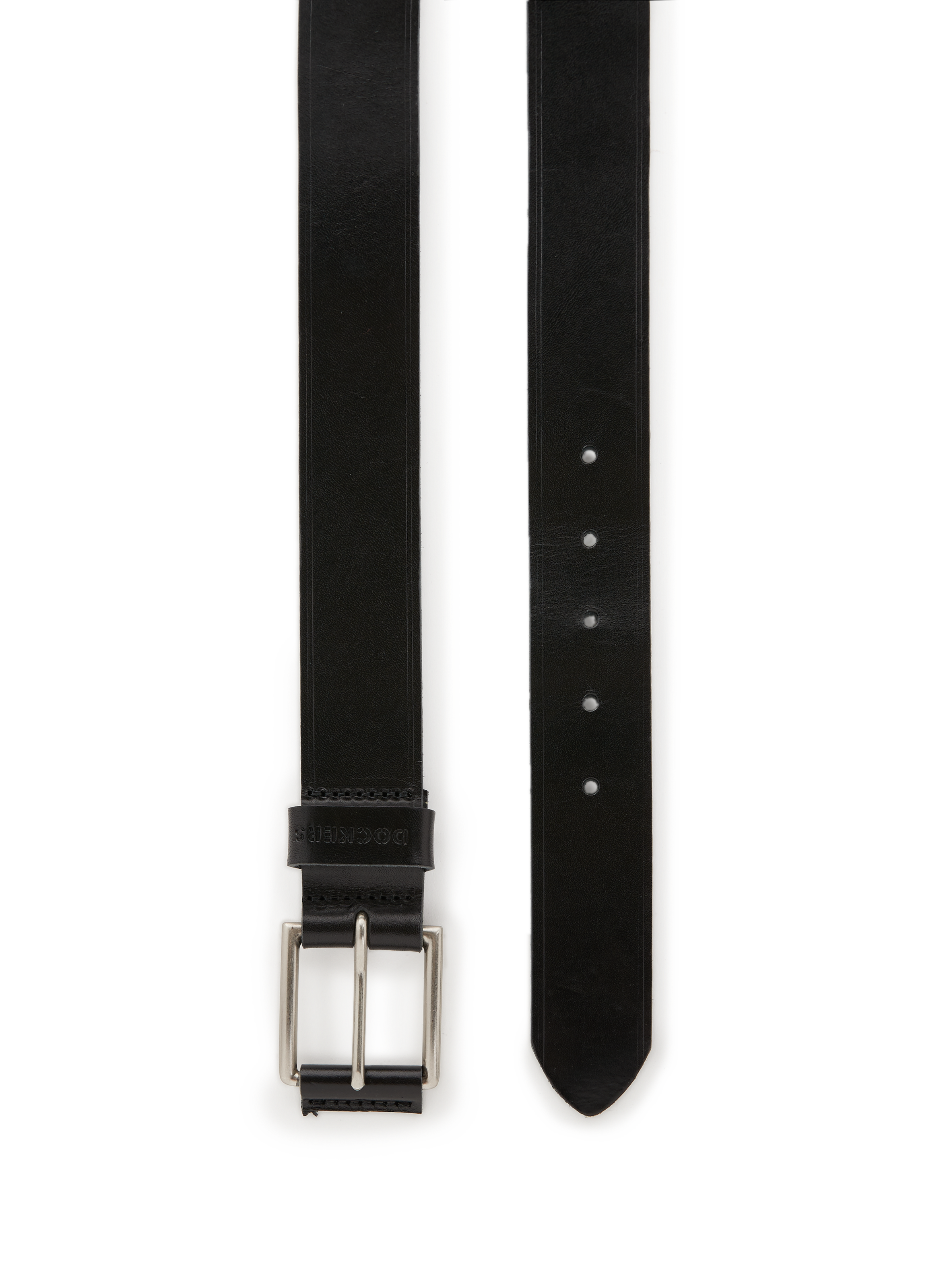 Leather belt DOCKERS Black