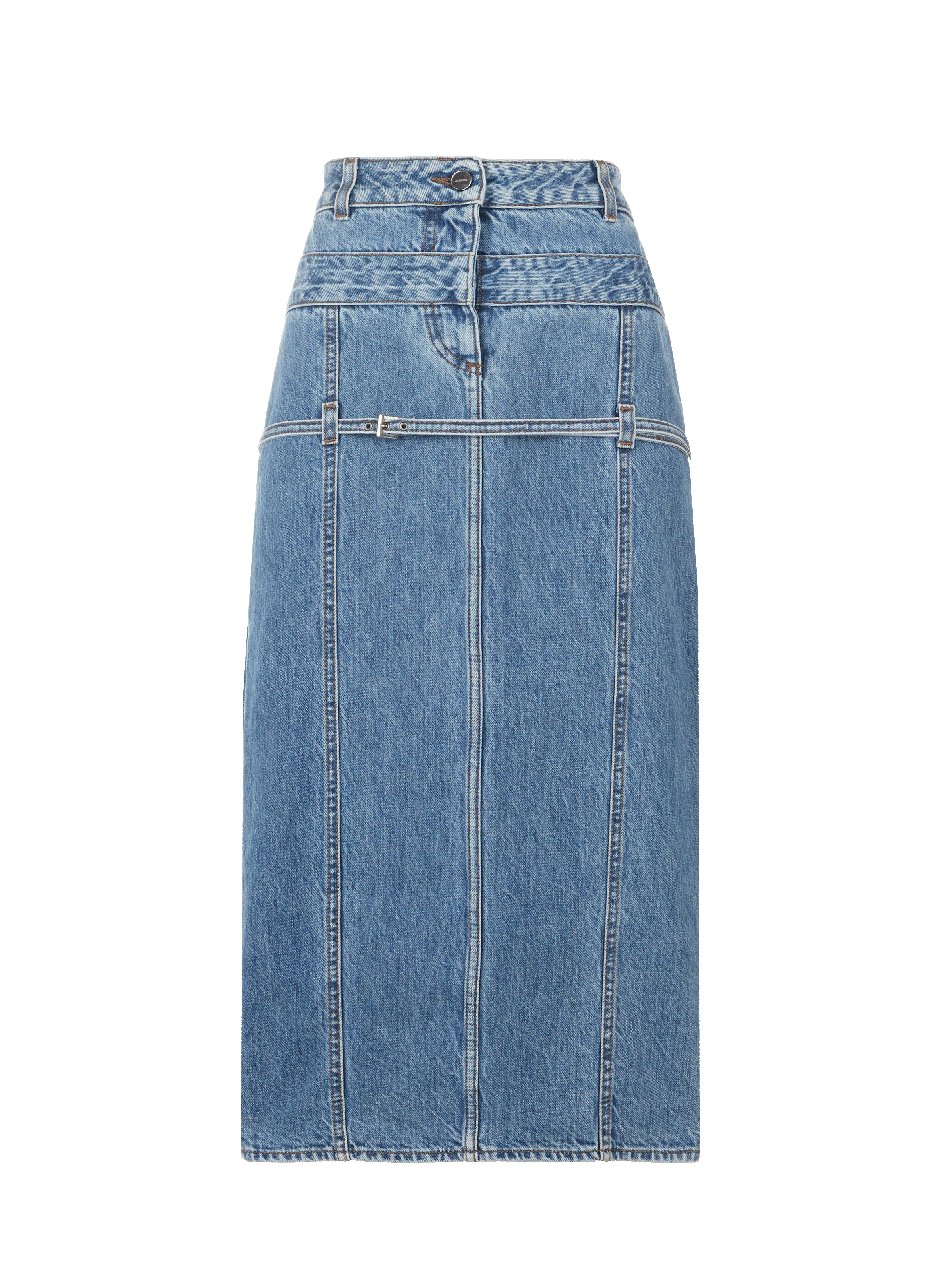 JACQUEMUS La Jupe de Nîmes Criollo Bleu