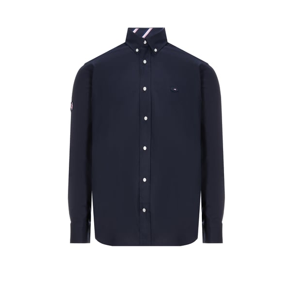 Chemise droite en popeline de coton