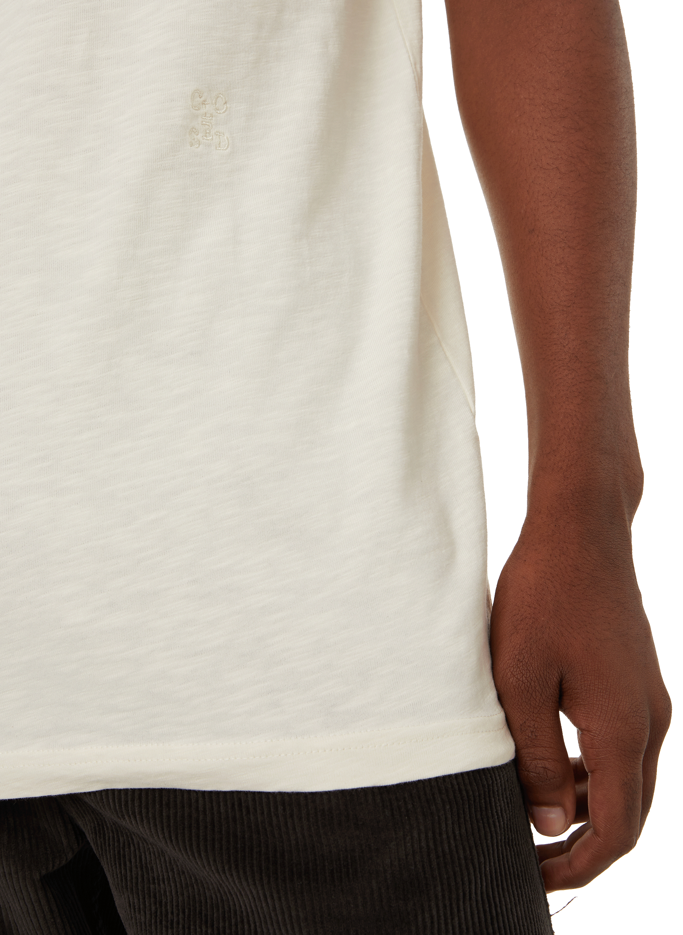 T-shirt en coton CLOSED Blanc