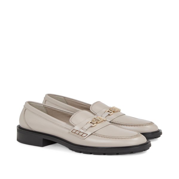 Tommy Hilfiger Loafers In Grey