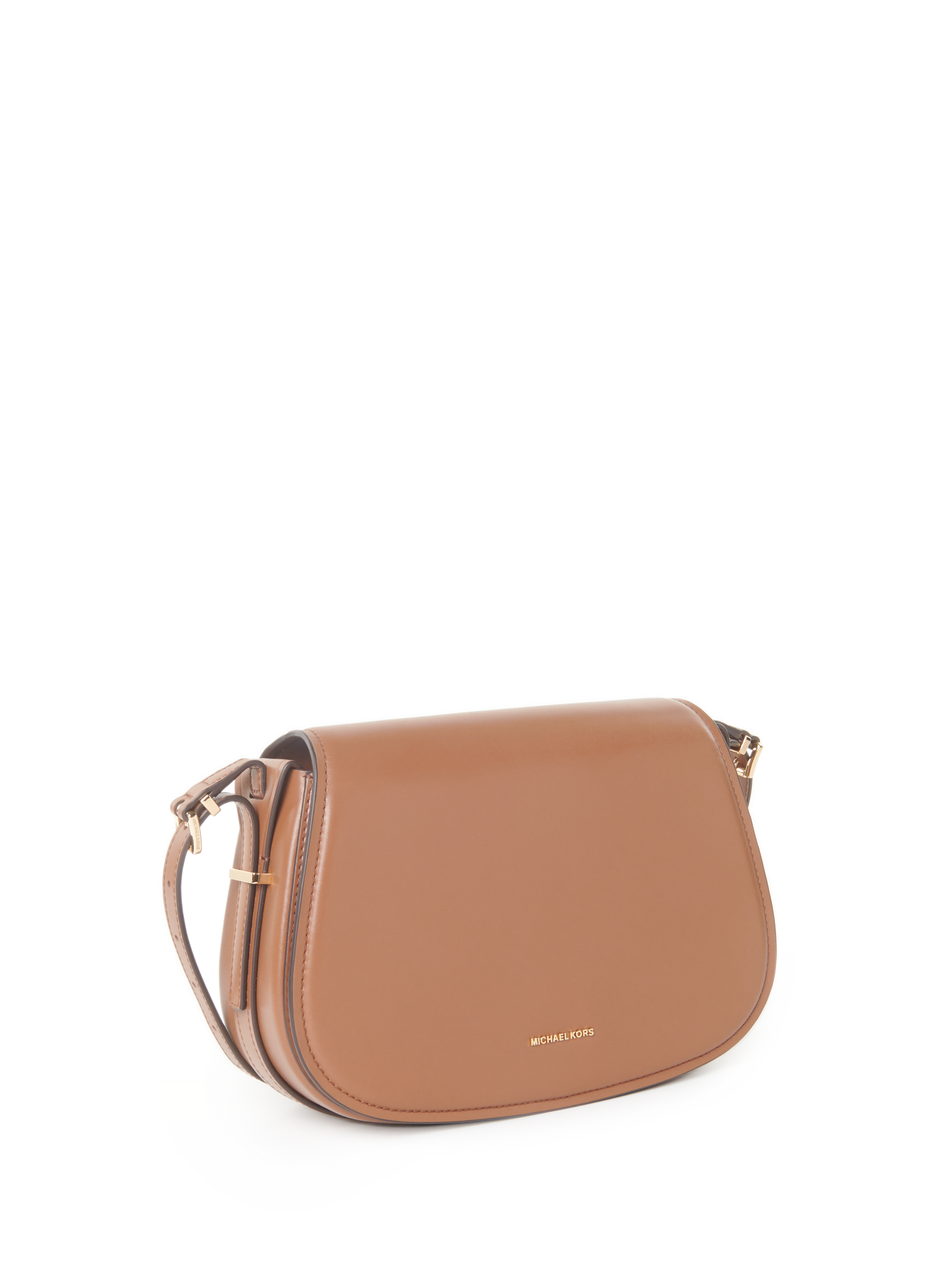 Sac à bandoulière Lydia en cuir MICHAEL KORS Marron