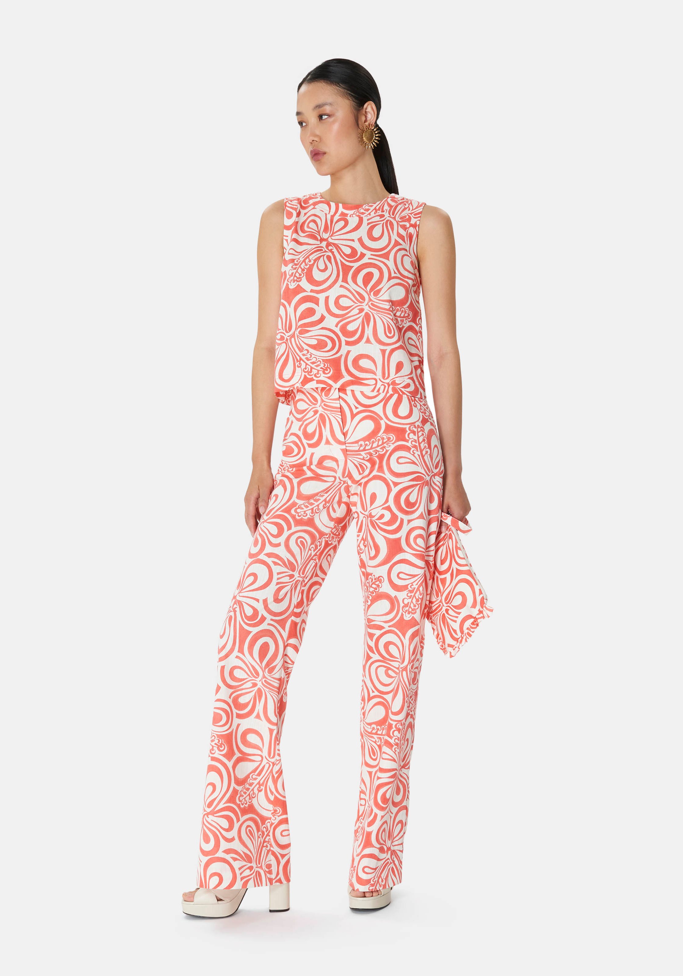Pantalon prosper TARA JARMON Orange