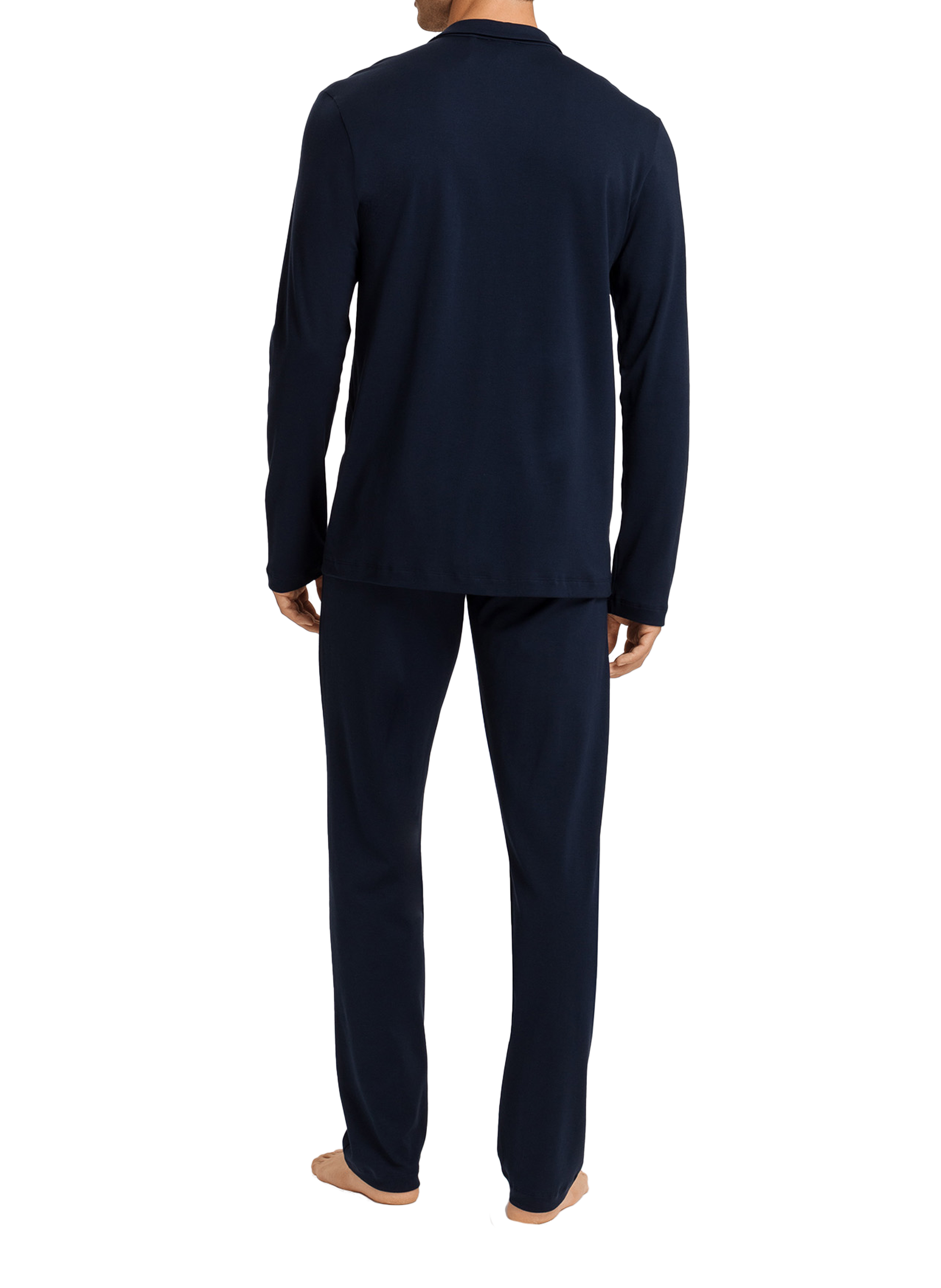 Cotton pajama set HANRO Blue