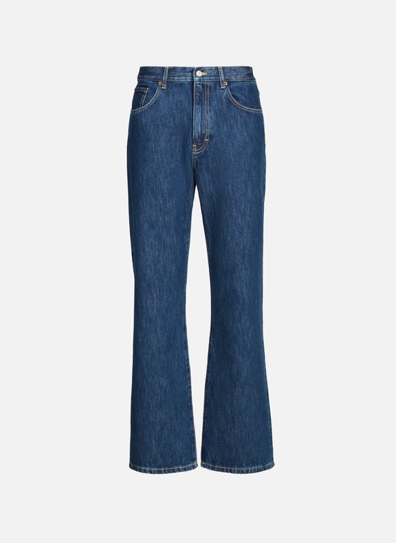 Jean droit décontracté en coton Bleu by JEANERICA DENIM JEANERICA DENIM Jean droit décontracté en coton Bleu