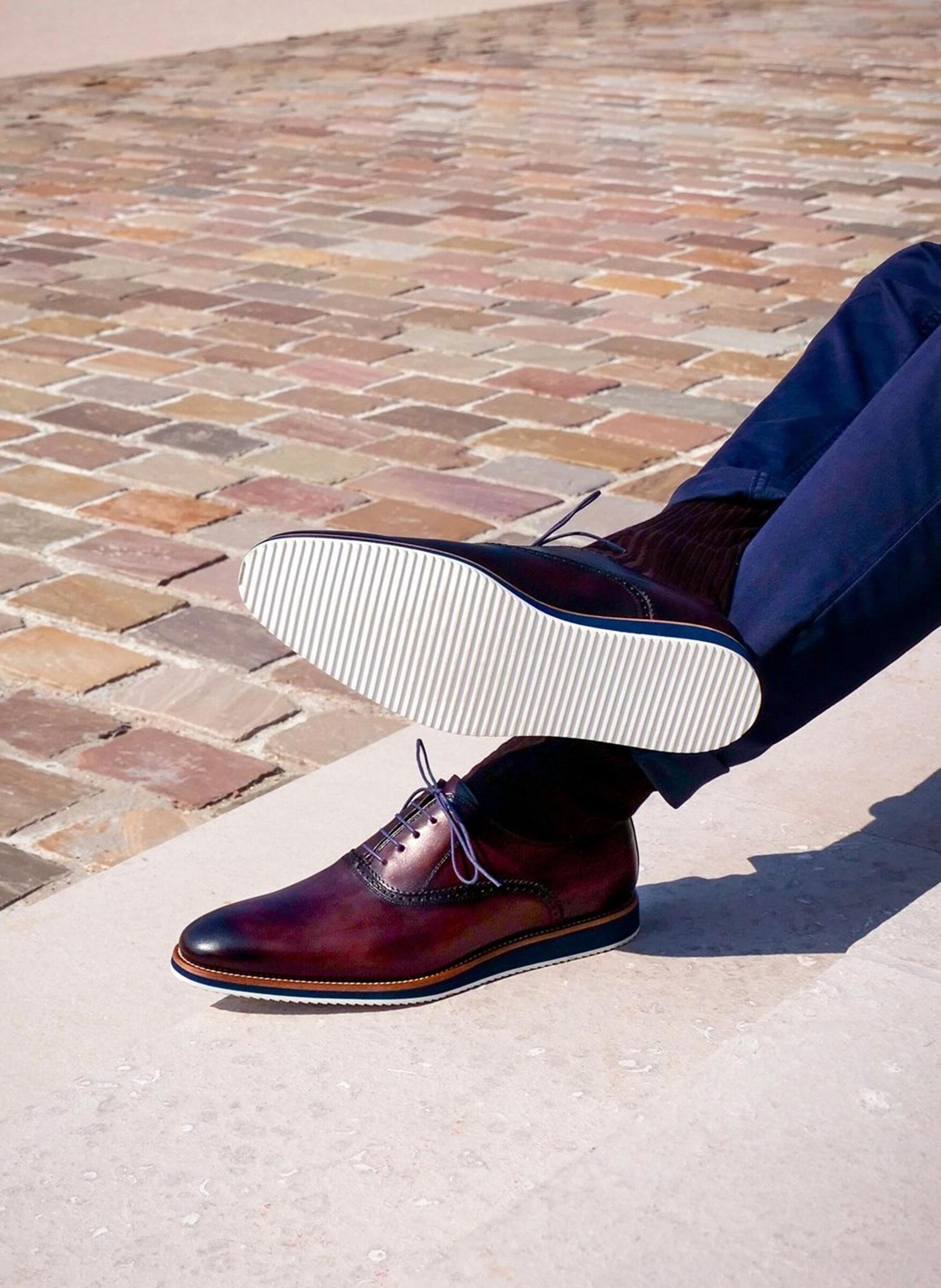 Richelieu cuir will FINSBURY Marron