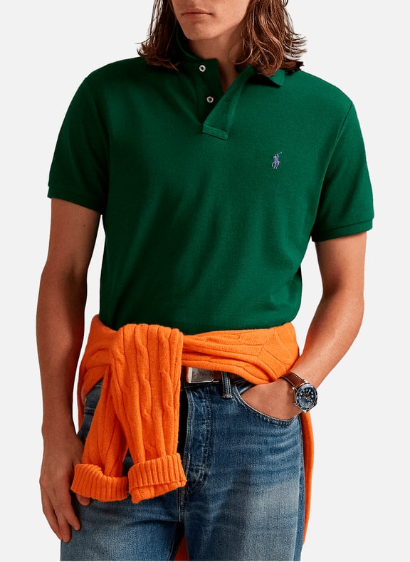 Cotton polo shirt Green by POLO RALPH LAUREN POLO RALPH LAUREN Cotton polo shirt Green
