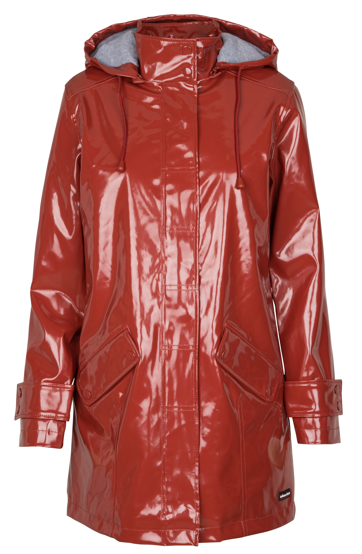 Imperméable à capuche vernis maé ARMOR-LUX Rouge