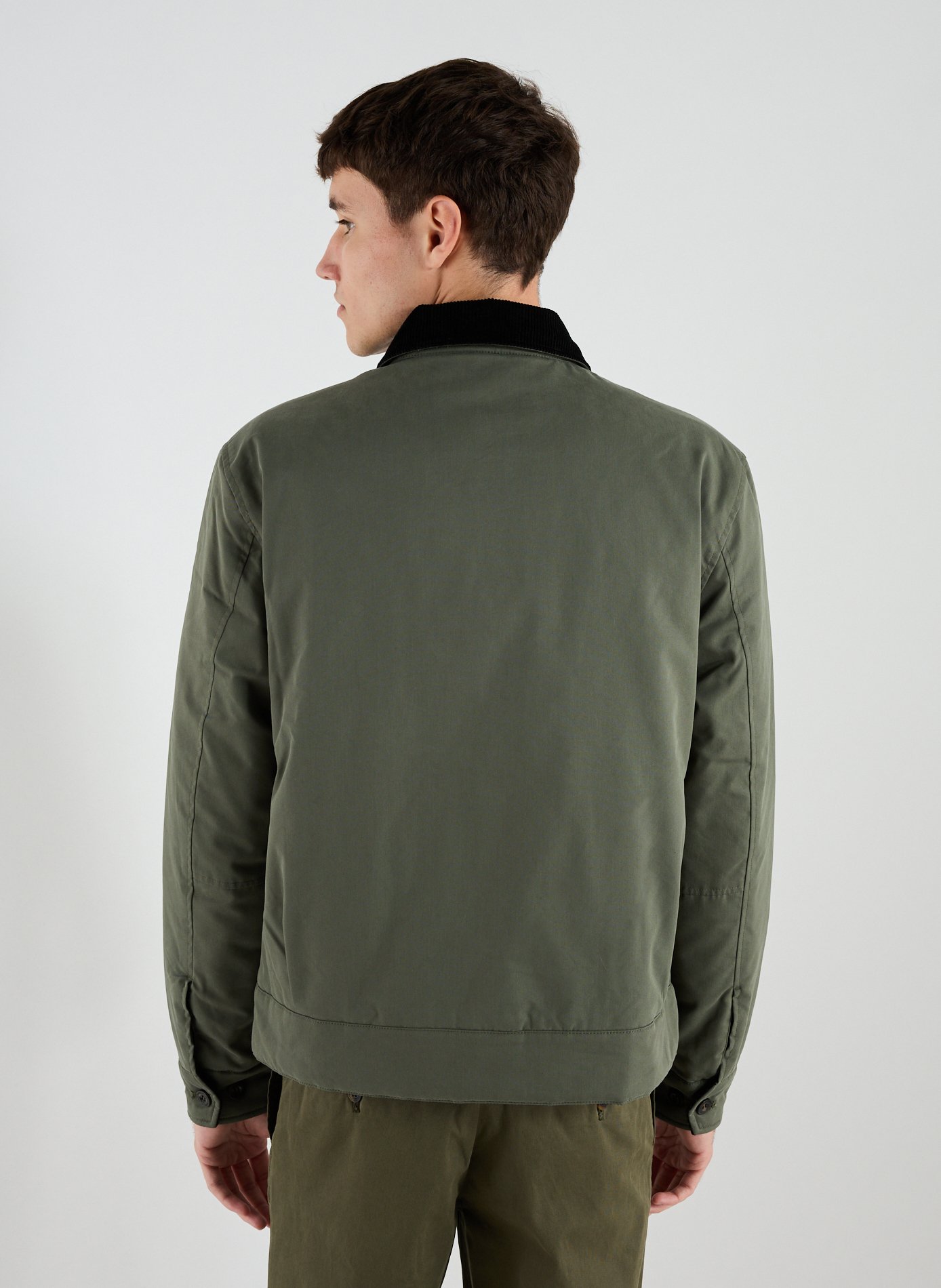 Blouson en coton mélangé FRED PERRY Vert
