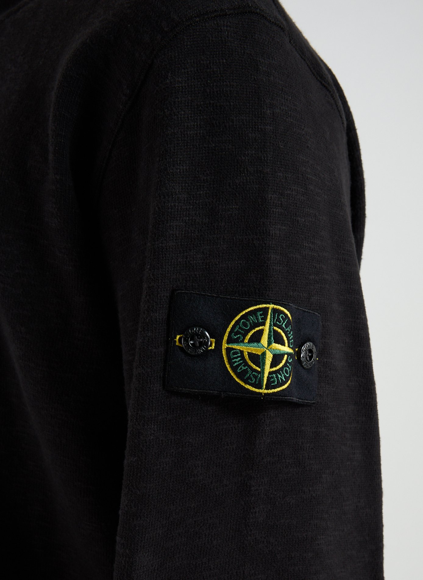 Cotton sweatshirt STONE ISLAND Black