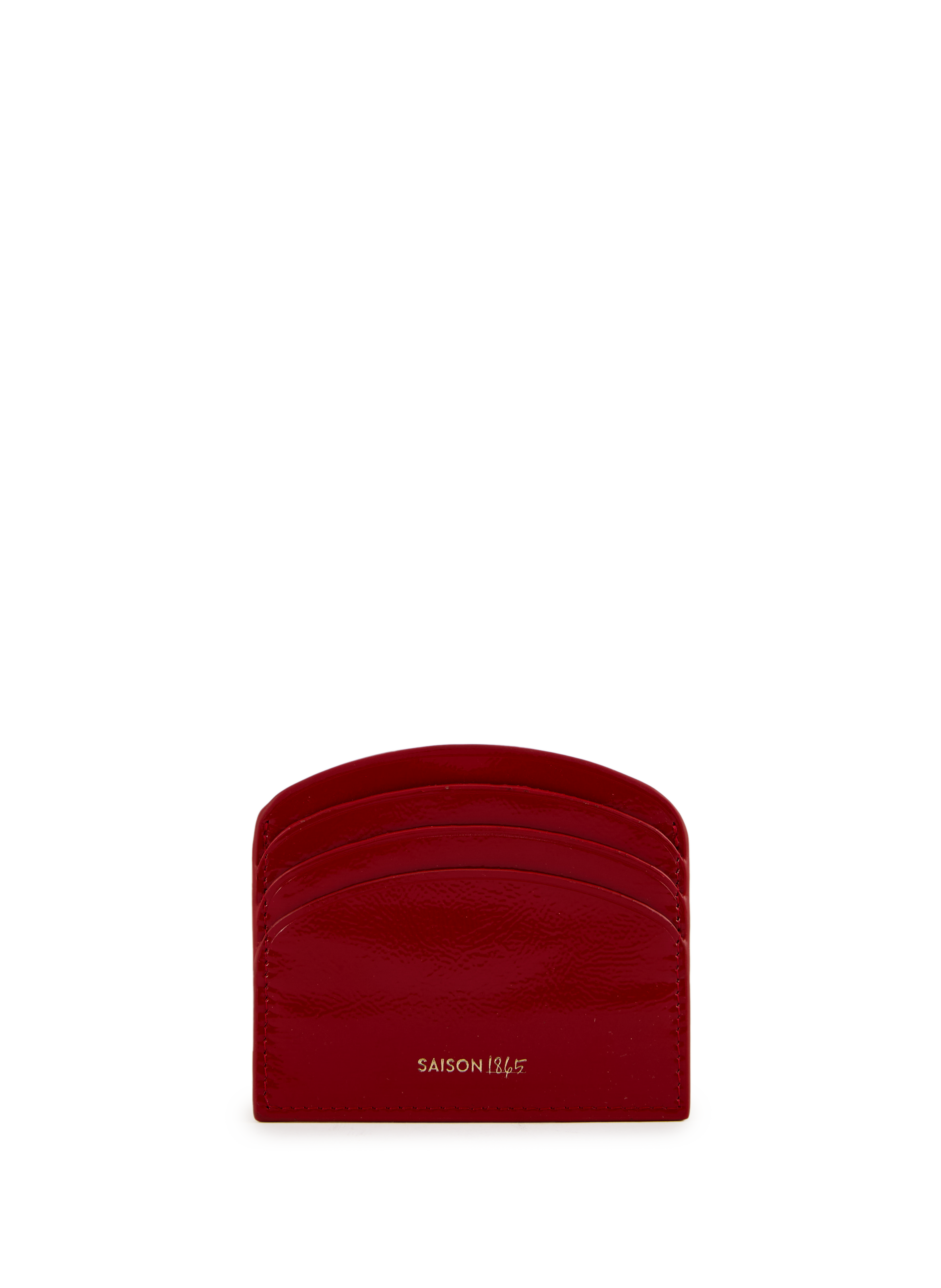 SAISON 1865  Leather card holder Red
