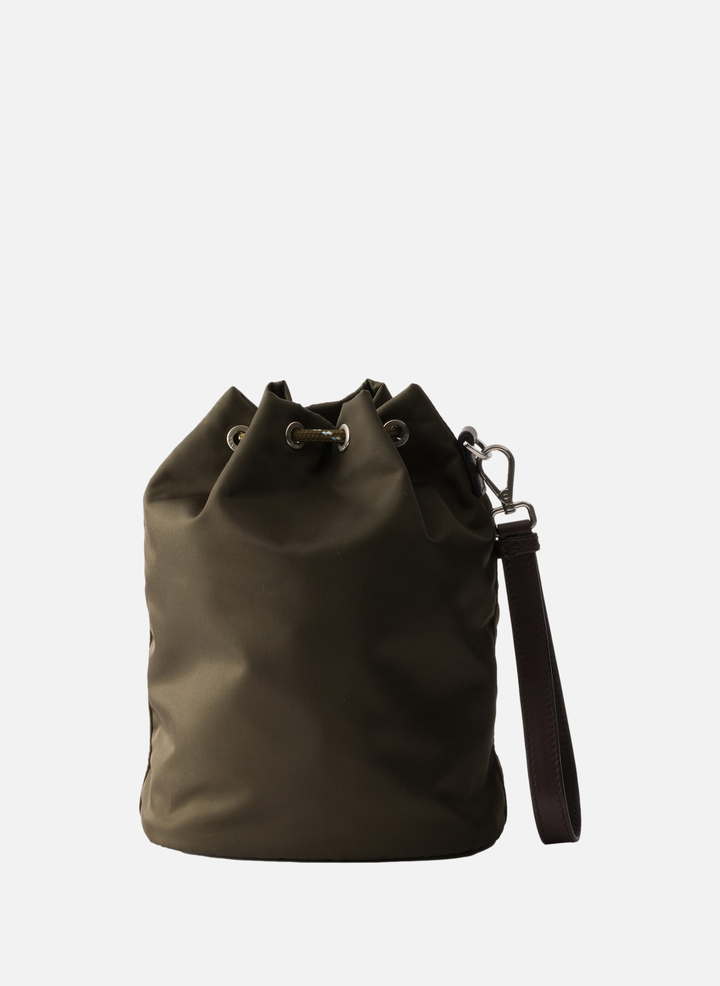 Pochette prada speedrock en re-nylon et cuir PRADA Vert