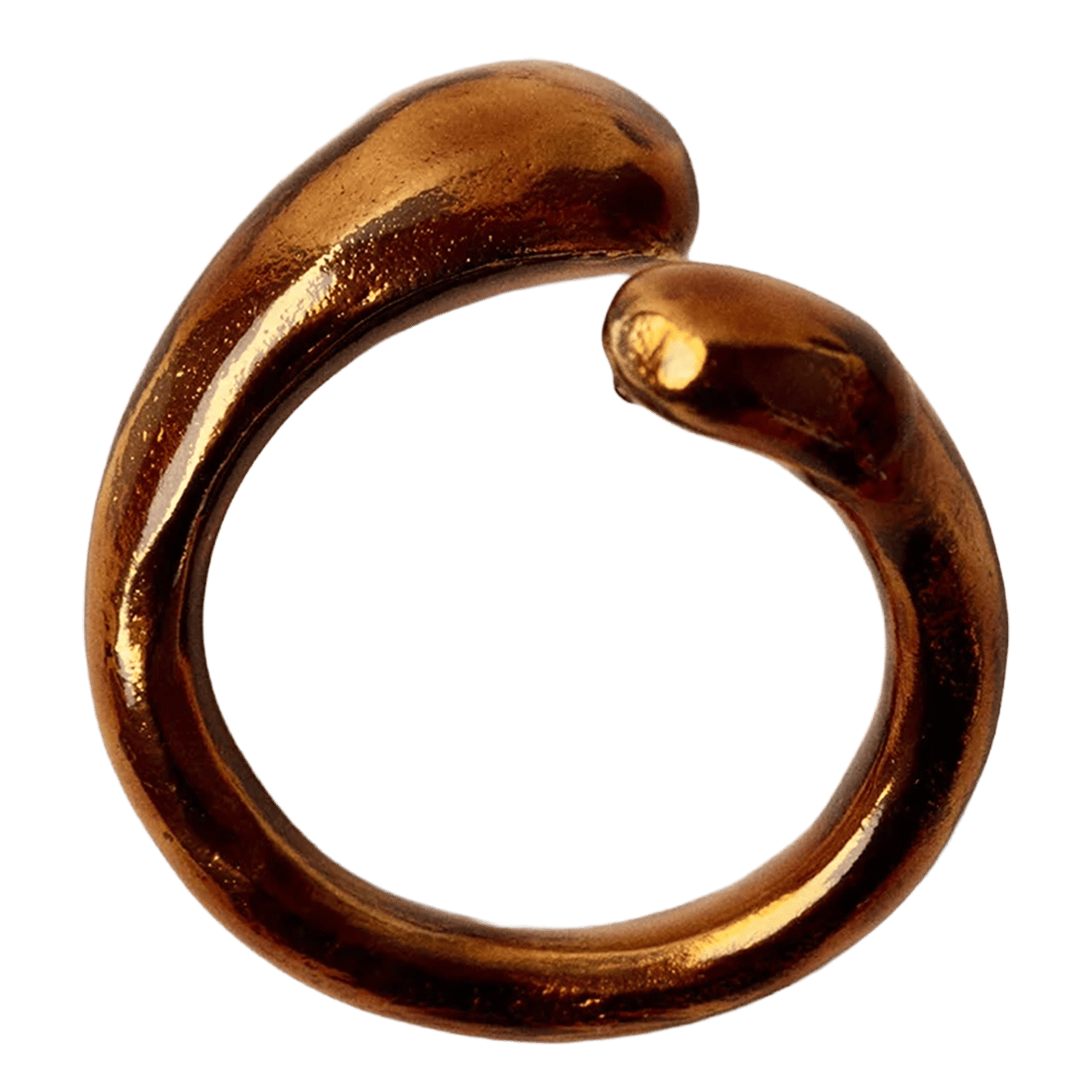 Bague en laiton recyclé tonia SESSUN Doré