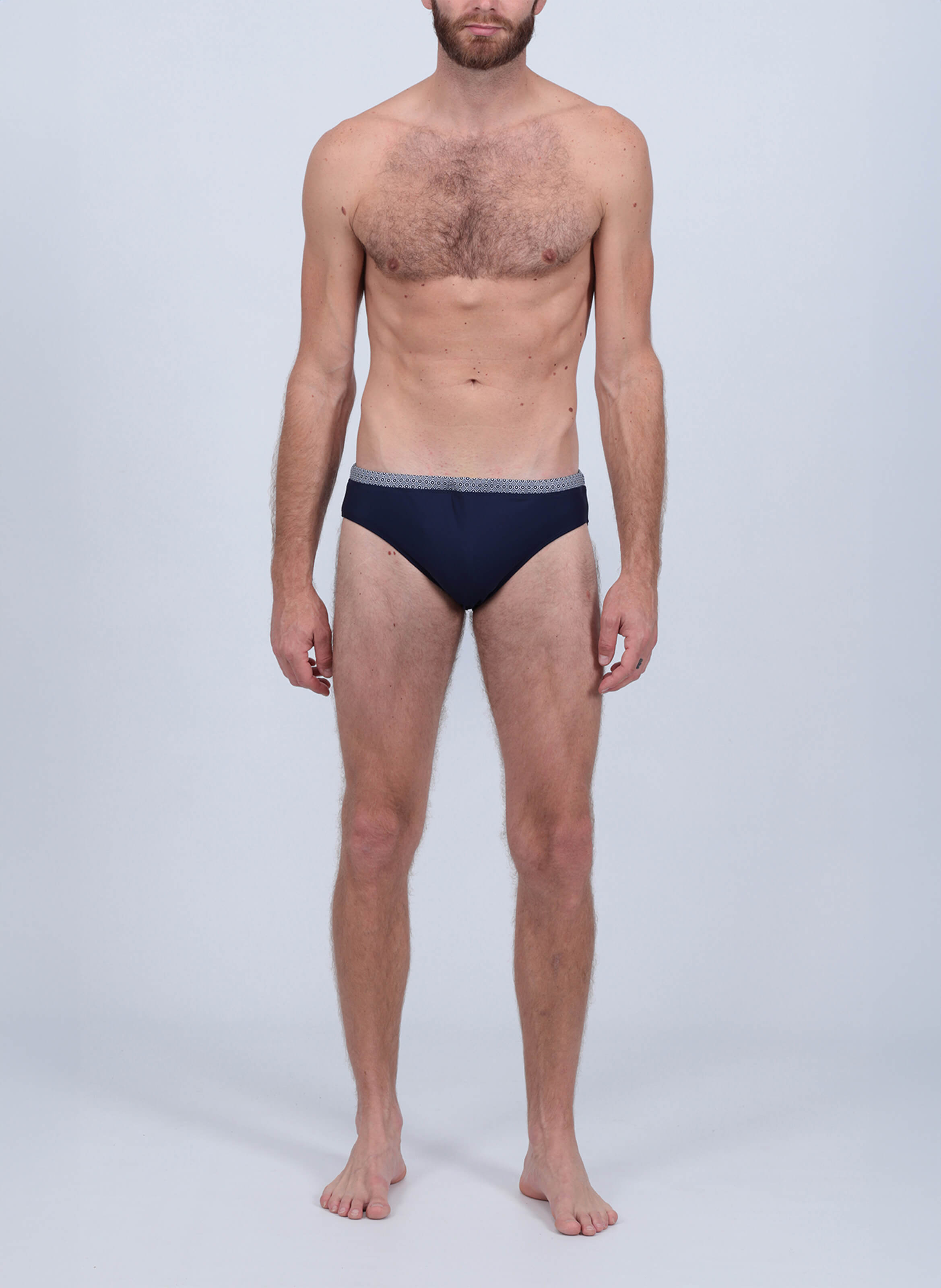 Slip de bain    azulejos GILI'S Bleu