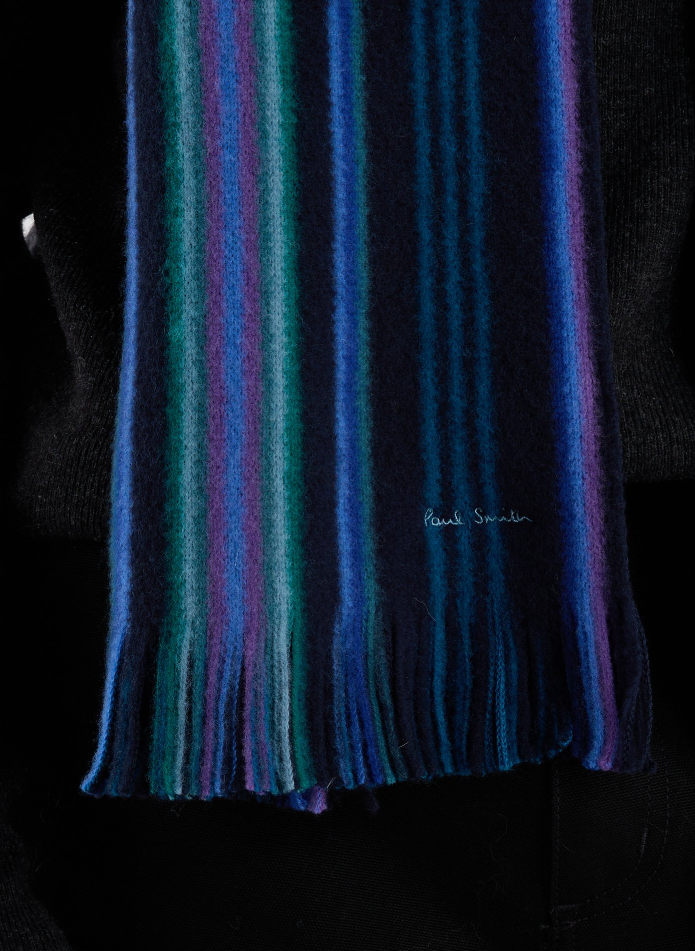 Merino wool Beanie PAUL SMITH Blue