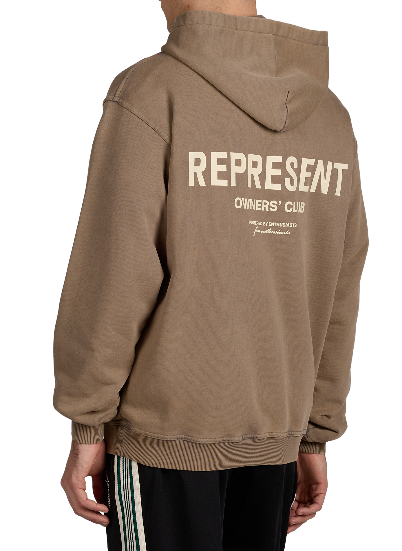 Cotton hoodie REPRESENT Beige