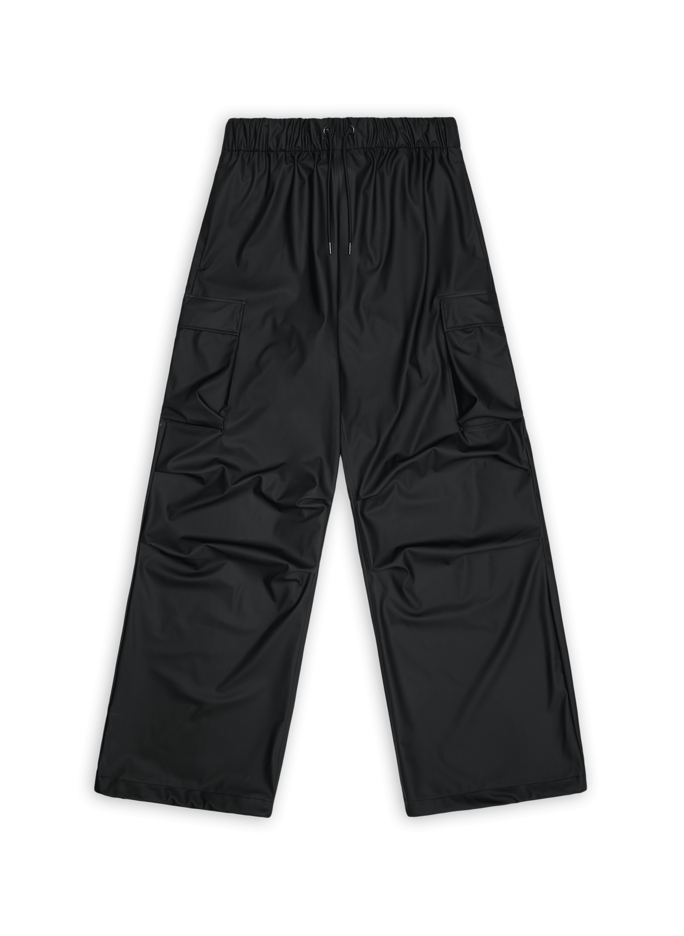 Pantalon cargo imperméable RAINS Noir