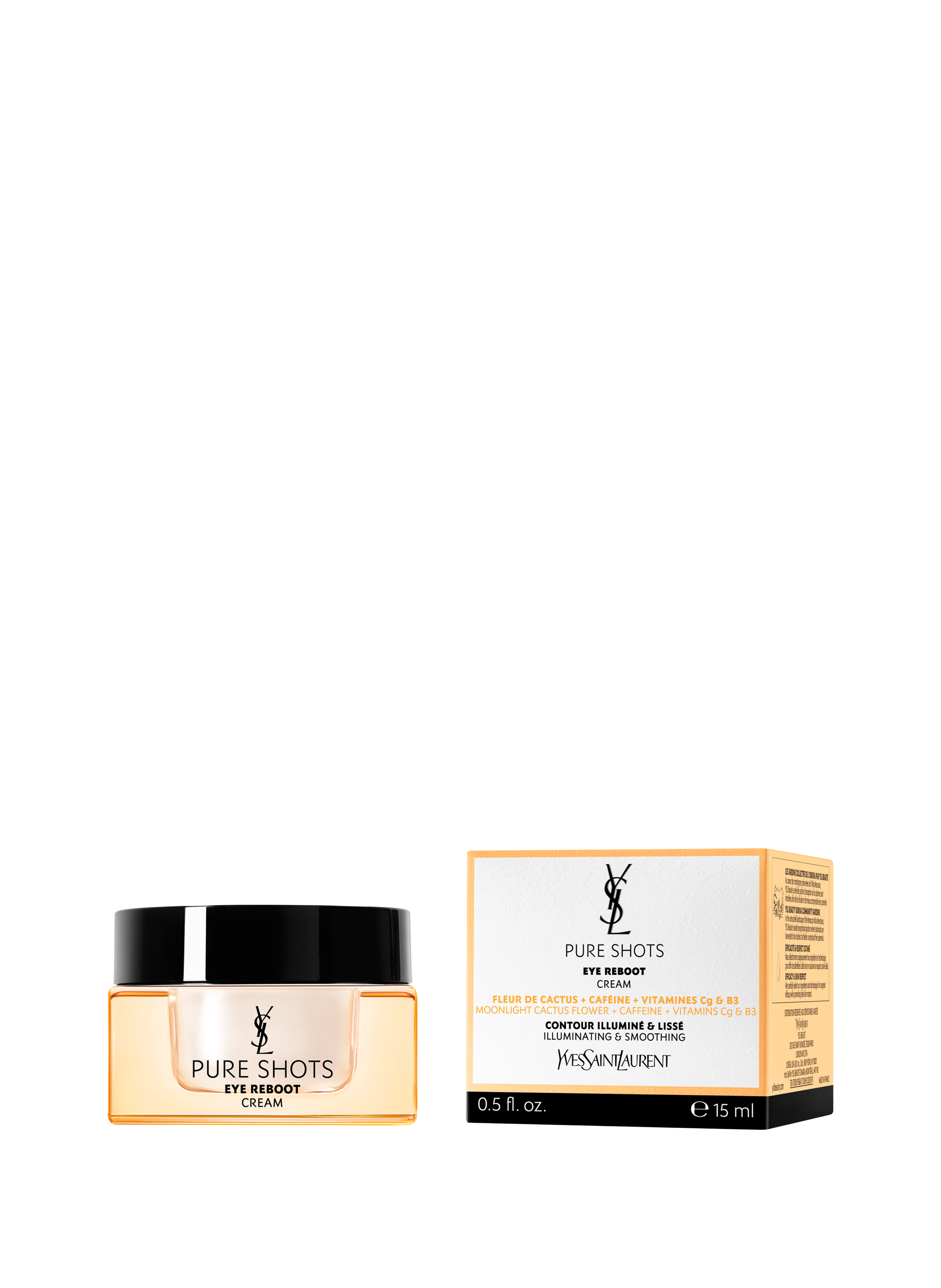 Pure Shots - Brightening and Smoothing Eye Cream YVES SAINT LAURENT No color