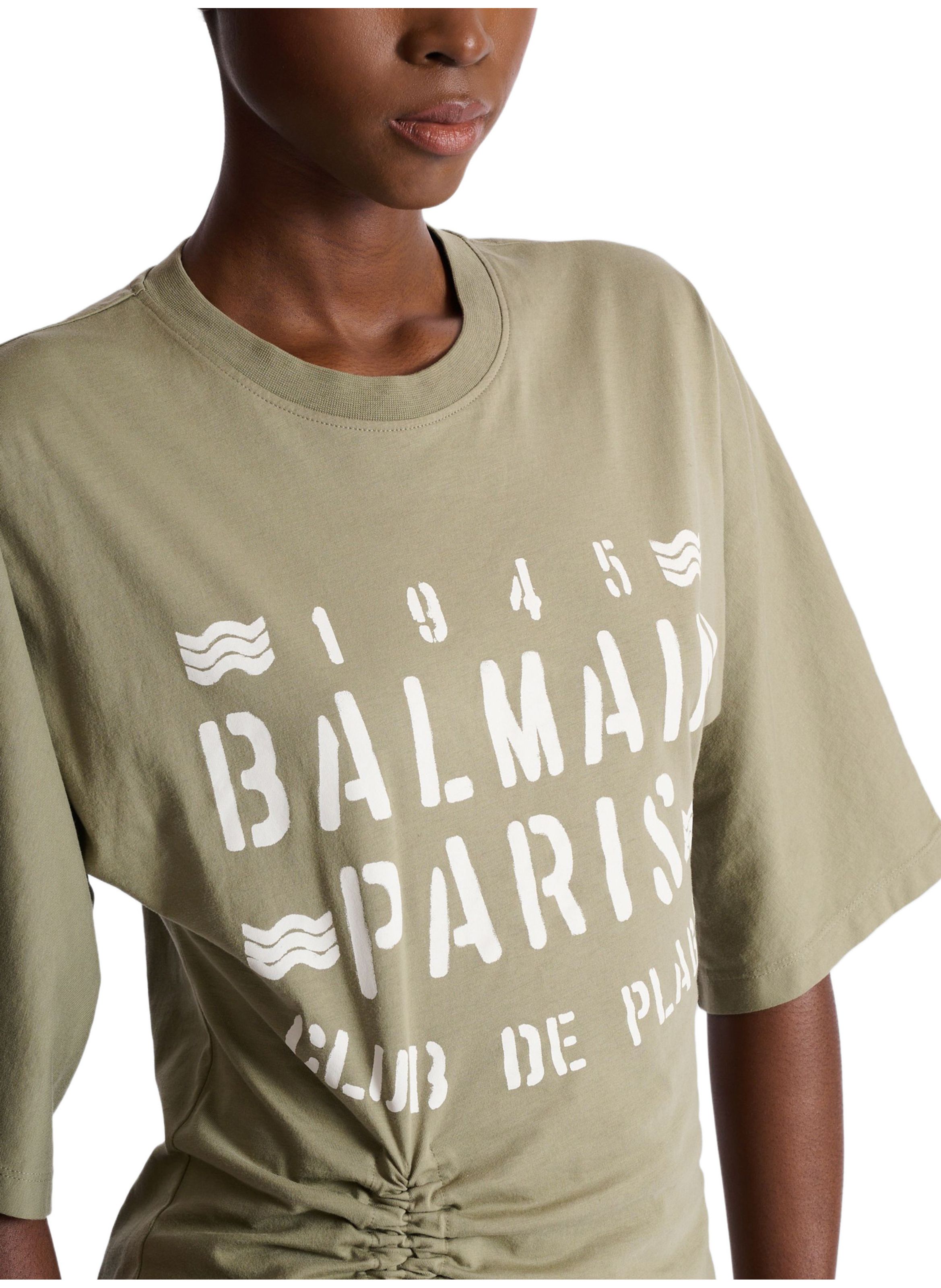 T-shirt imprimé balmain club BALMAIN Vert