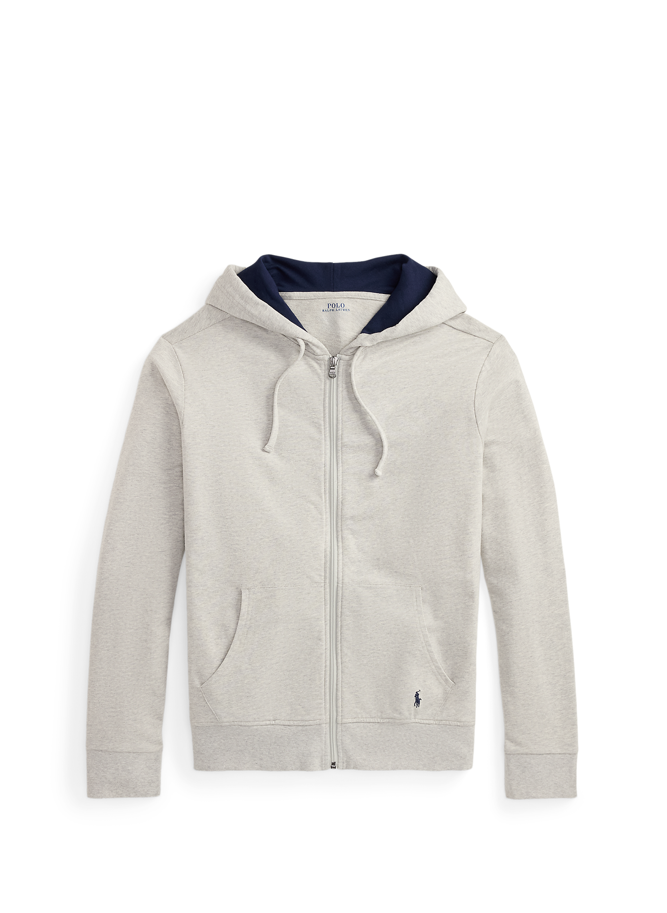 Sweat droit à capuche en coton mélangé POLO RALPH LAUREN Beige