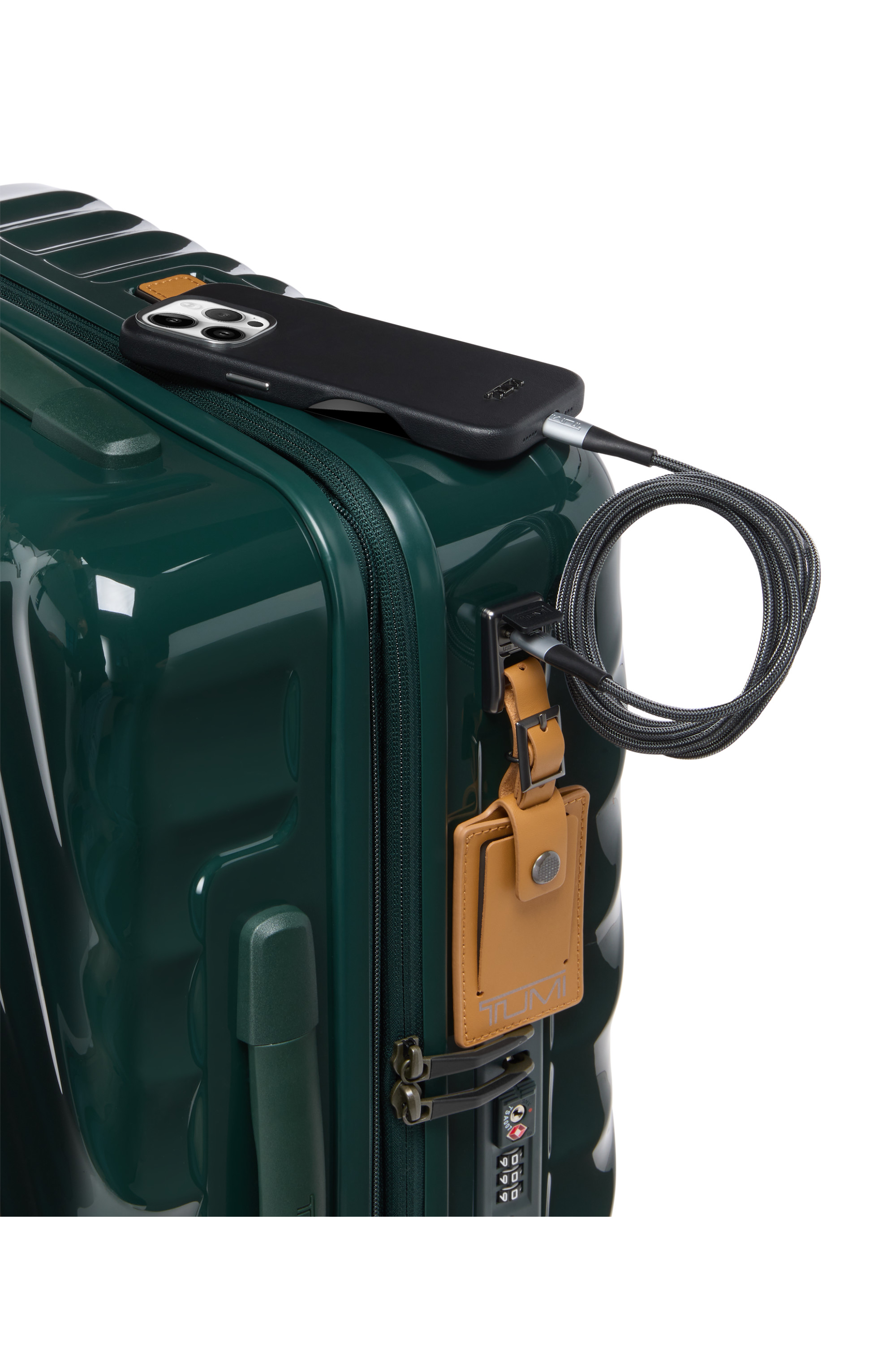 19 degree valise 4 roues taille s TUMI Vert