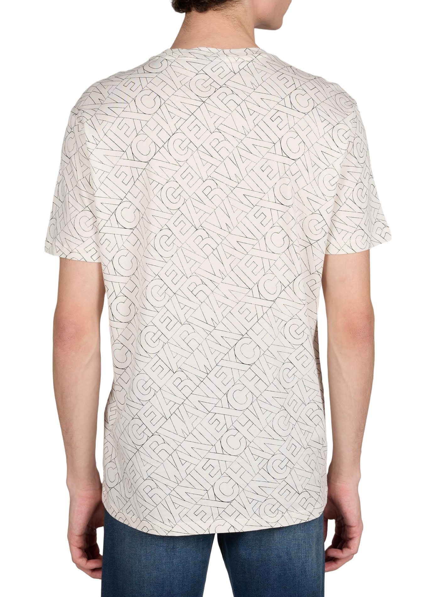 Printed cotton T-shirt ARMANI EXCHANGE Multicolour