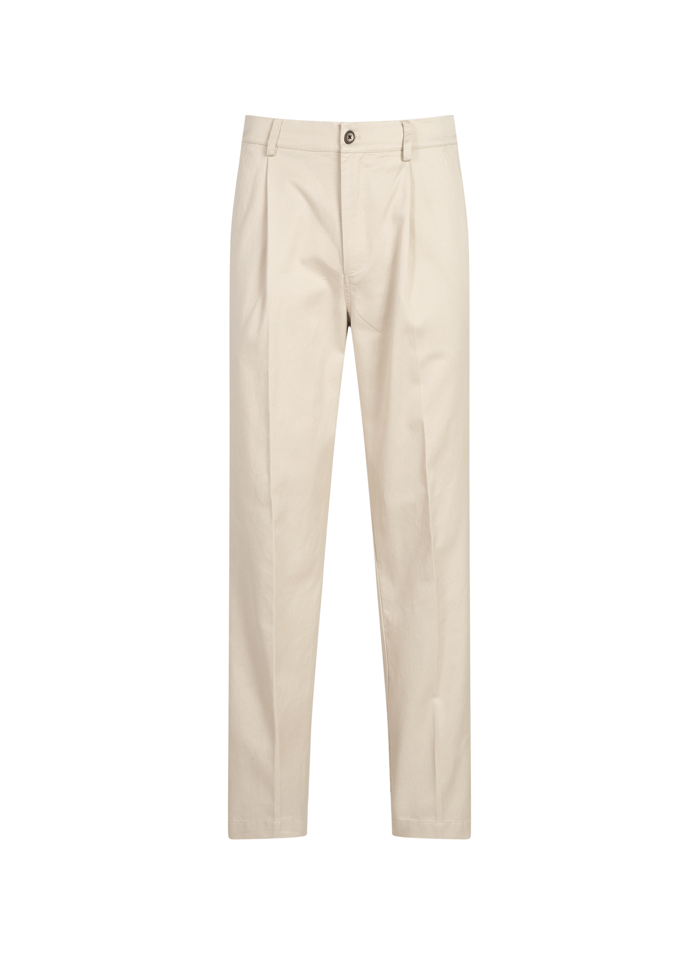 Pantalon Tucker 3750 en coton mélangé MINIMUM Beige