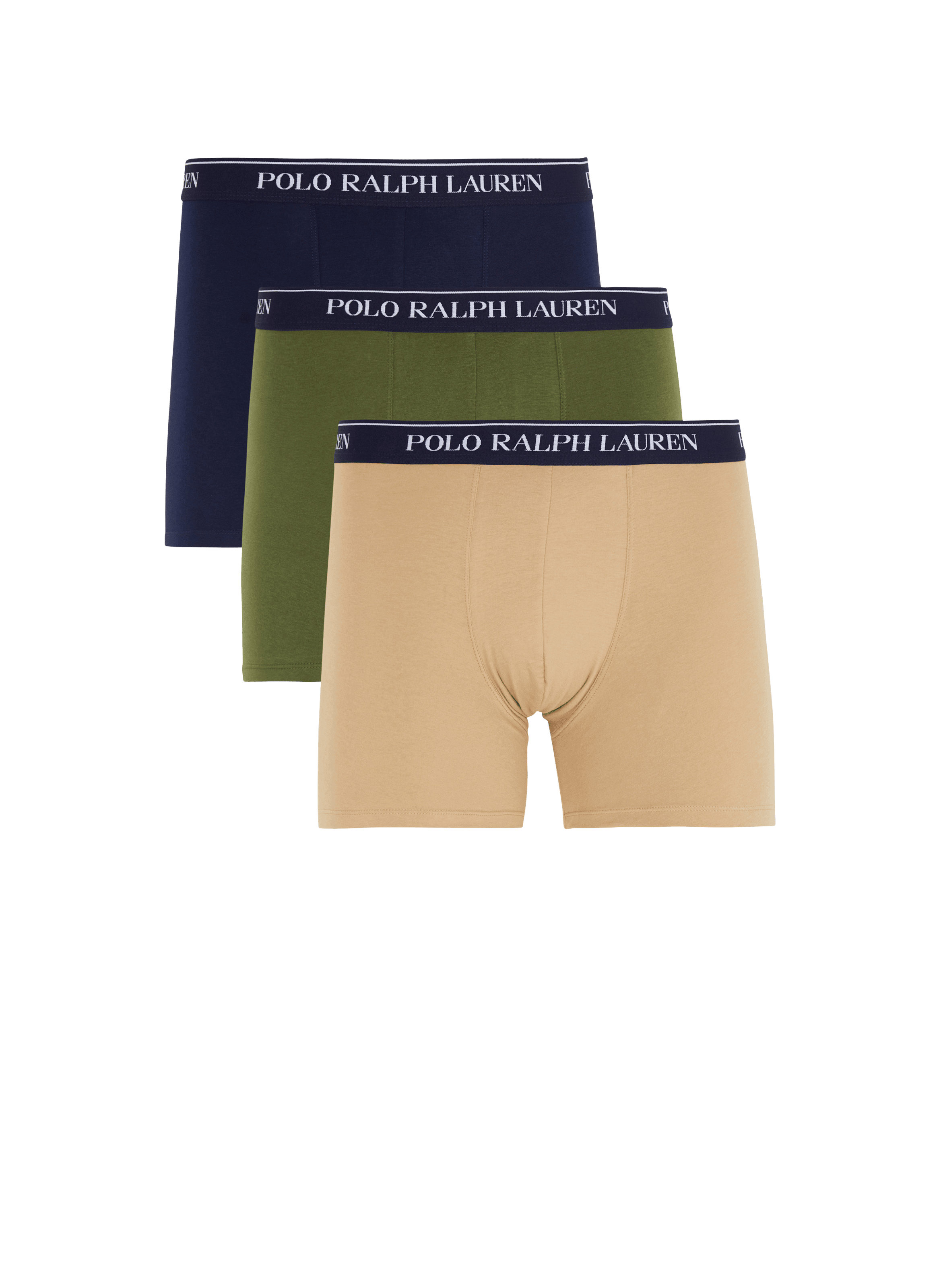 Set of three cotton boxers  POLO RALPH LAUREN Multicolour