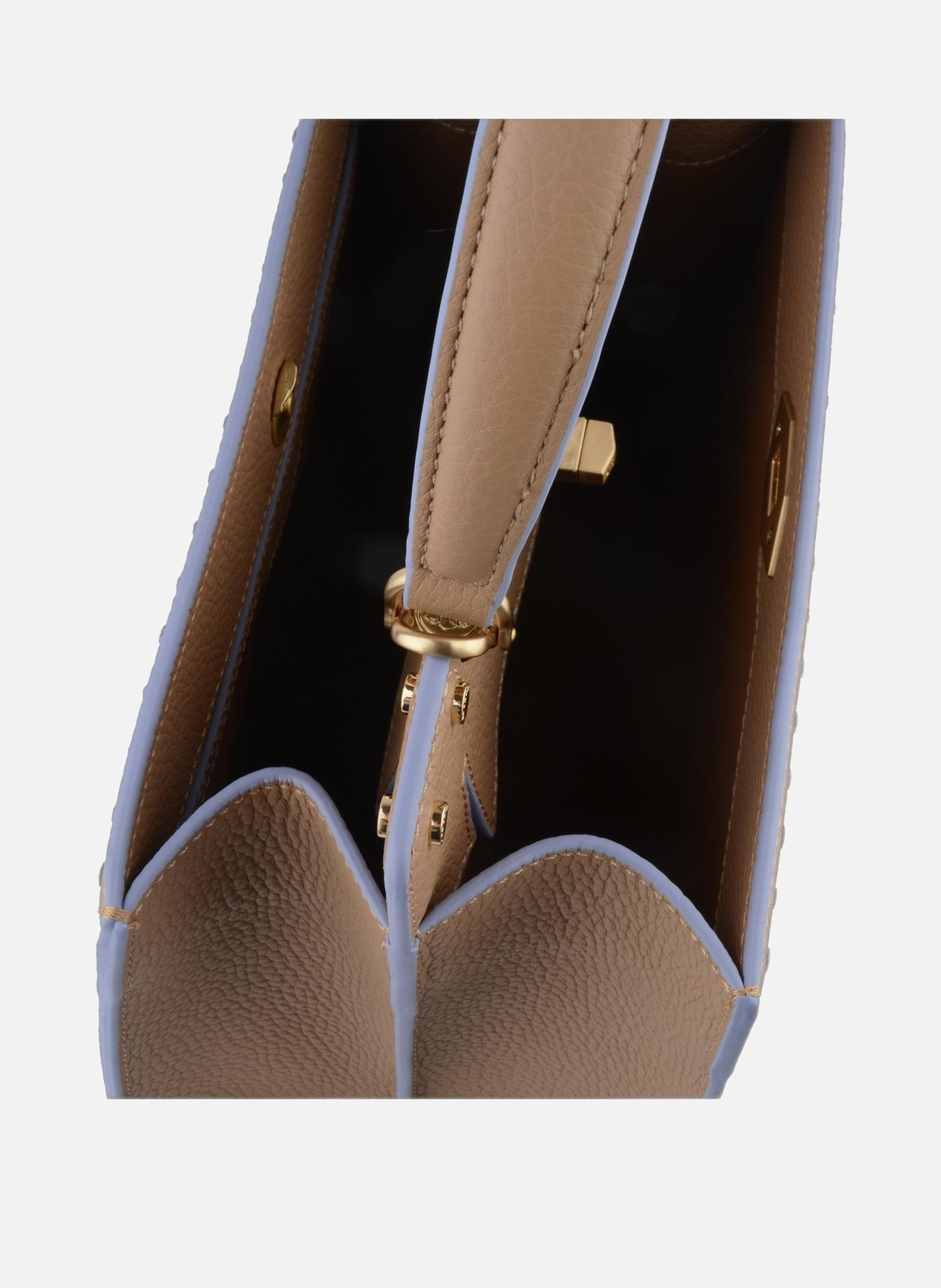 Trianon bicolore | sac à main POURCHET Violet