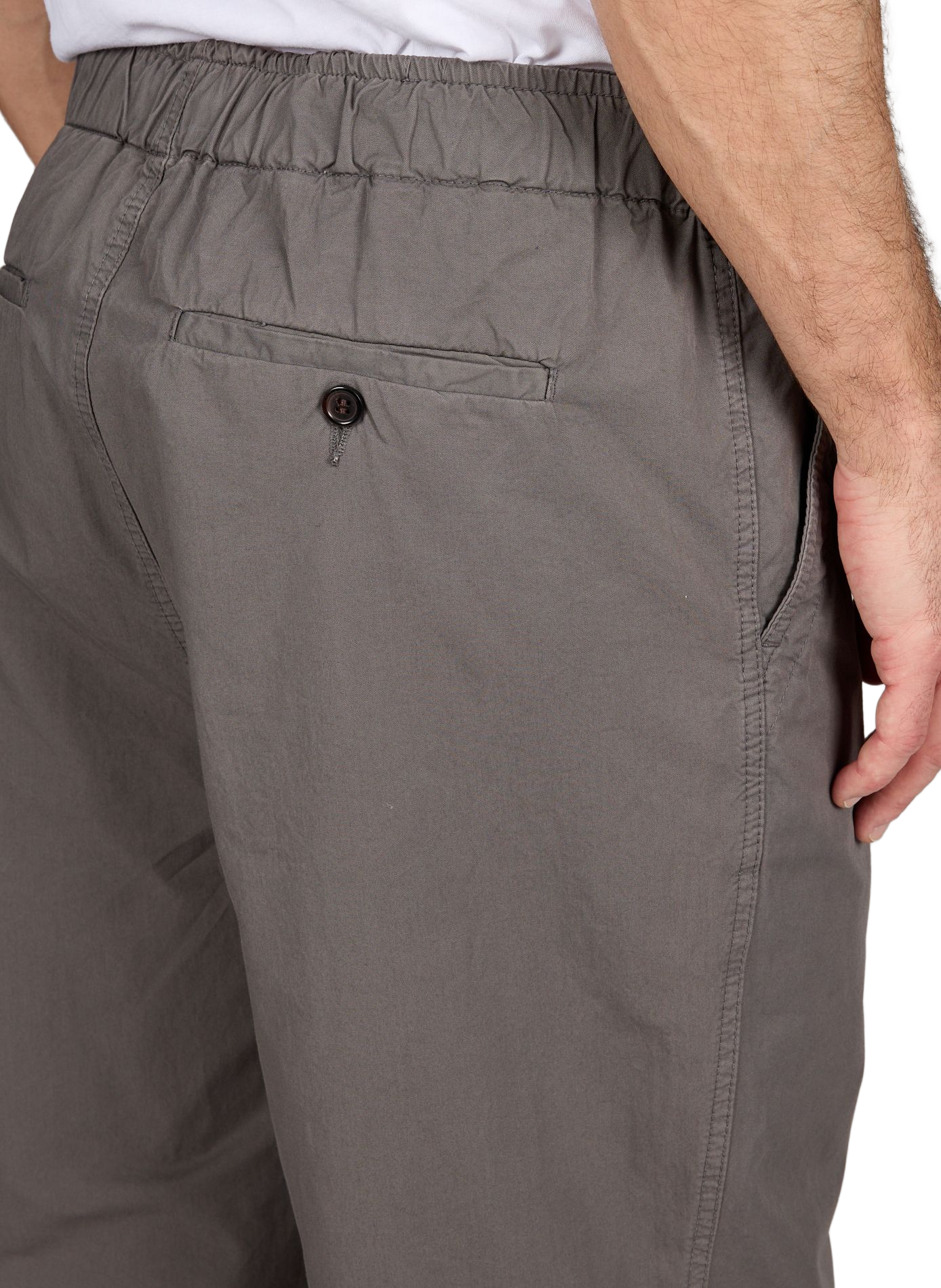 Straight cotton trousers LAFAURIE Grey