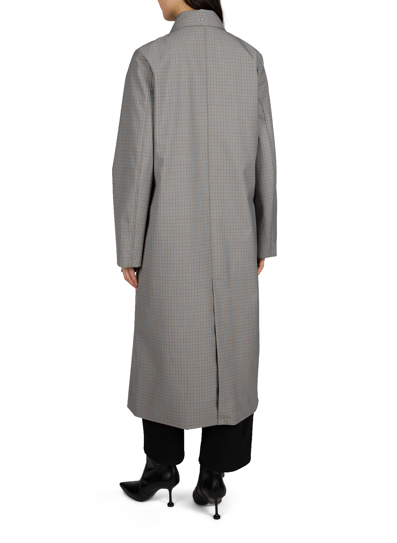 Trench droit imprimé OUR LEGACY Gris