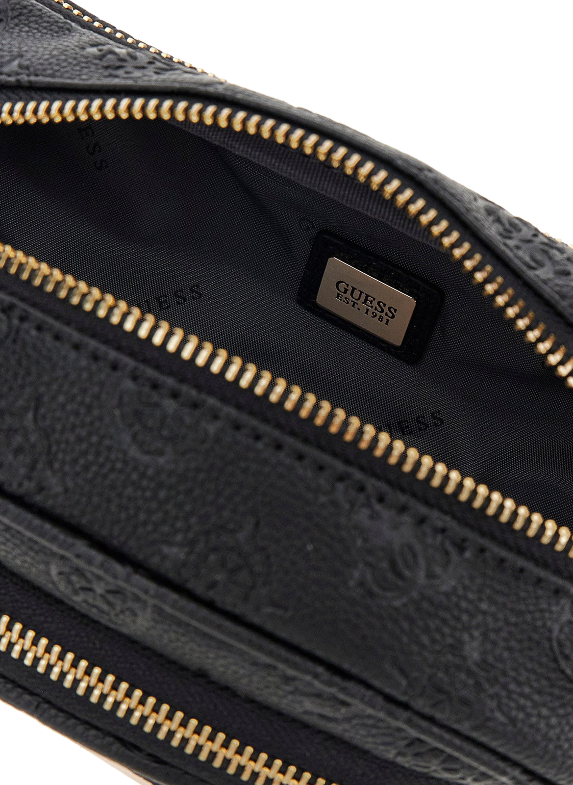 Logo-printed Wilder fanny pack GUESS Black